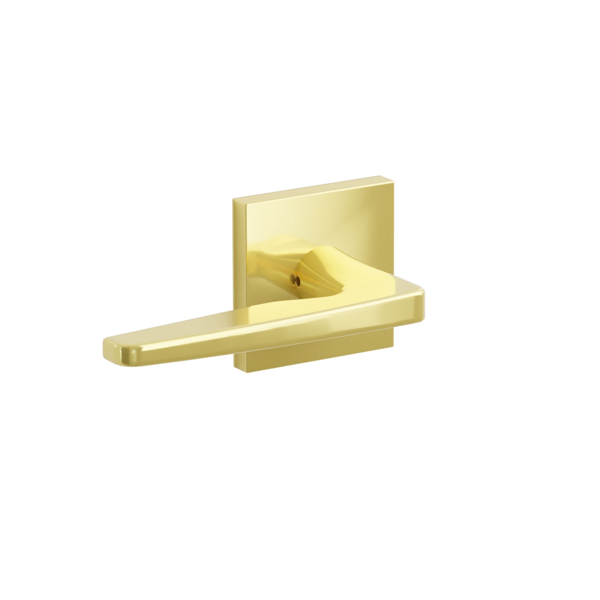 Emtek Hermes Lever Set with Square Rosette