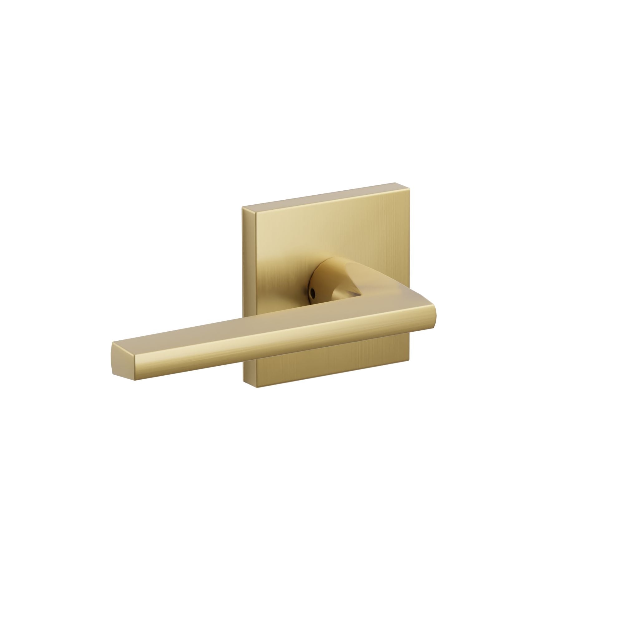 Emtek Concealed Fastener Helios Lever Set With Square Rosette
