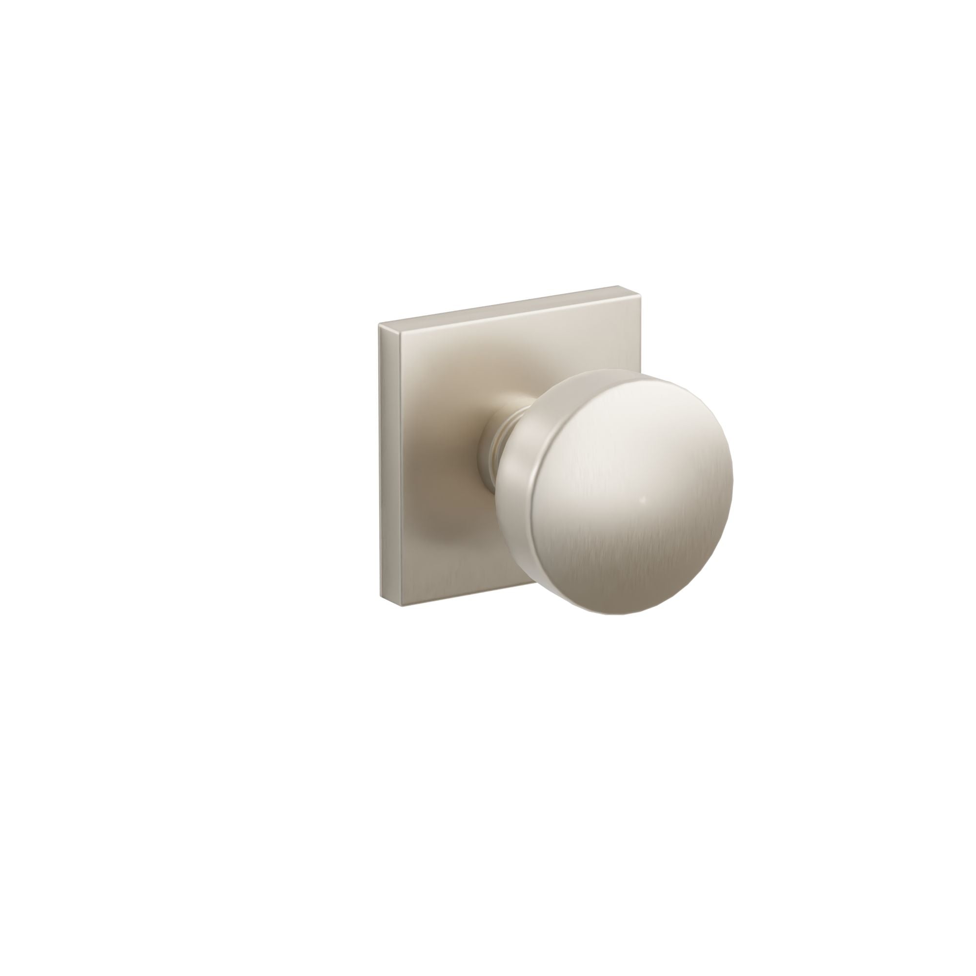 Emtek Concealed Fastener Laurent Knob Set With Square Rosette