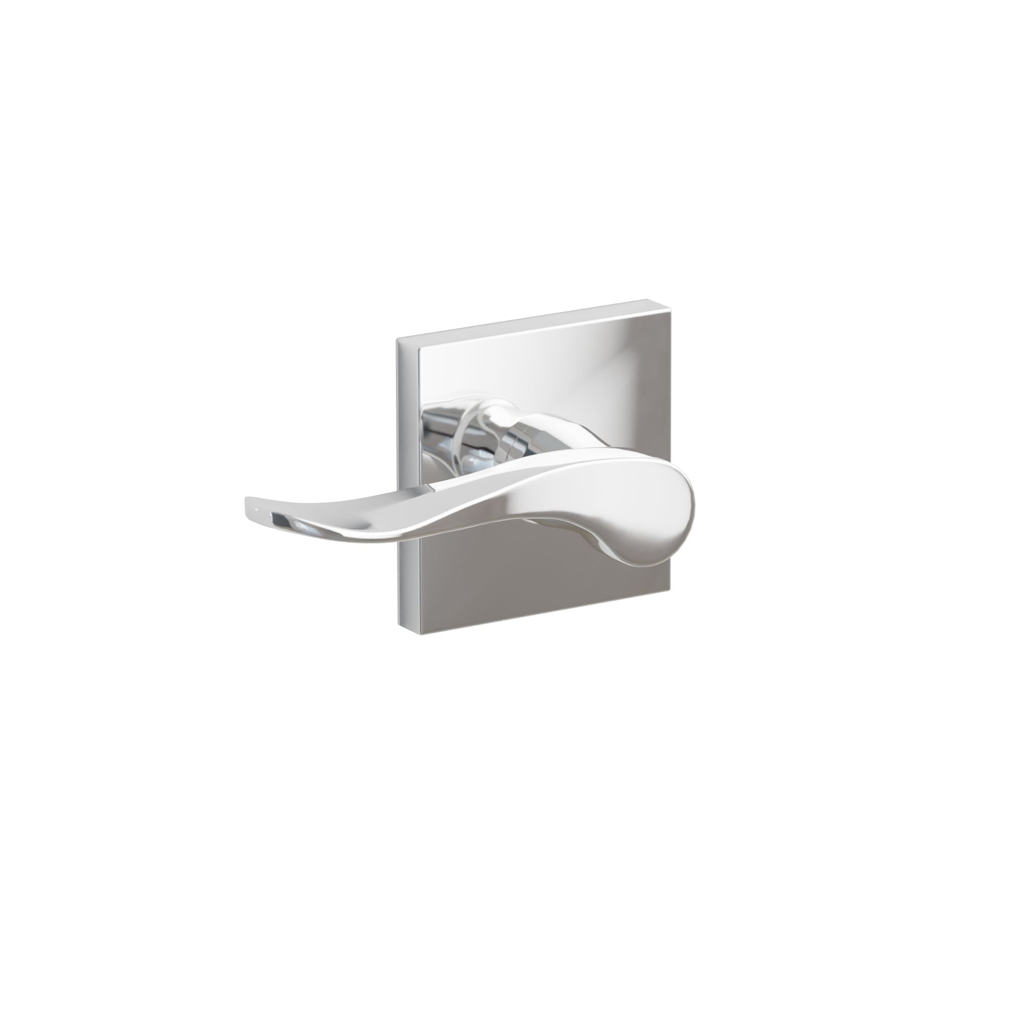 Emtek Concealed Fastener Luzern Lever Set with Square Rosette