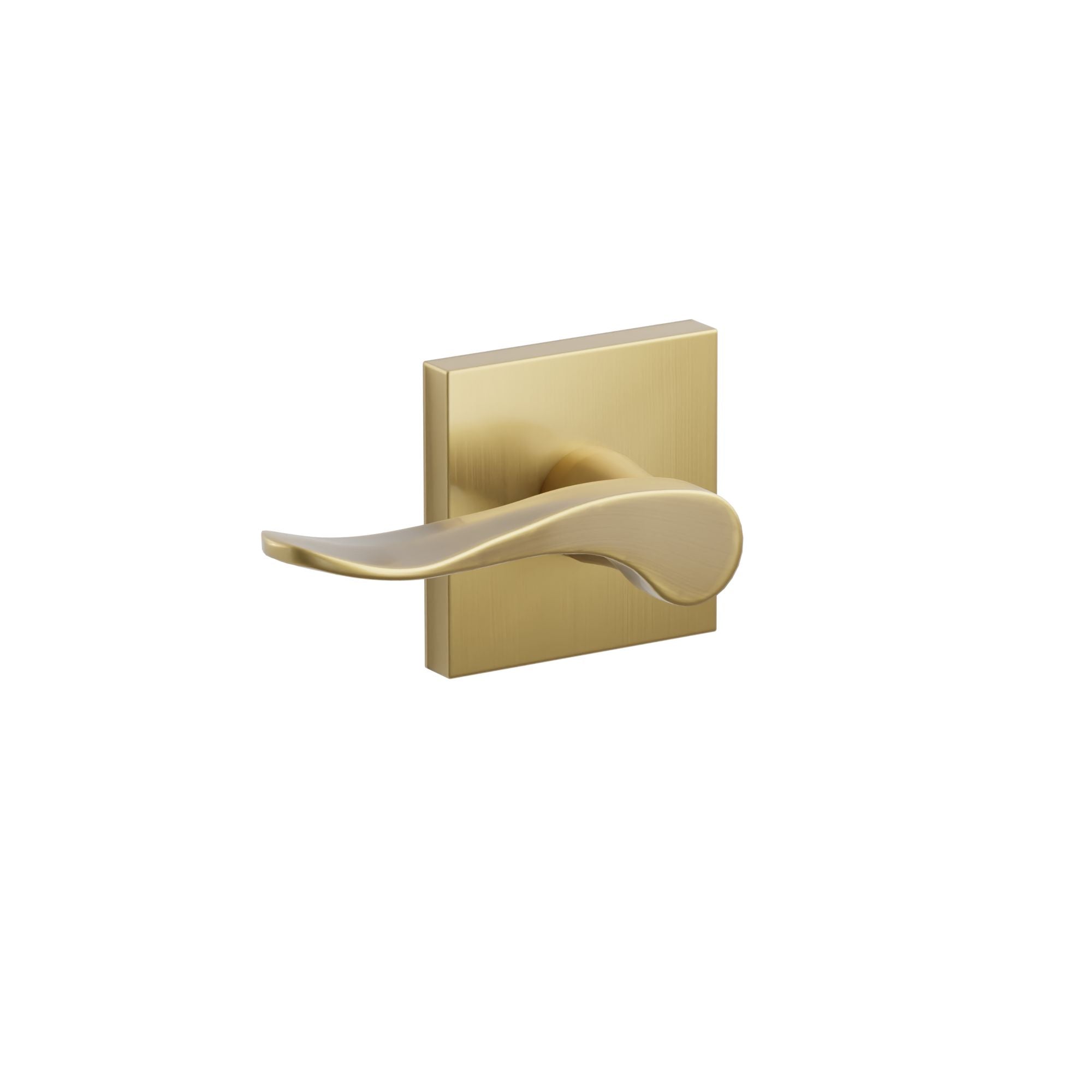 Emtek Concealed Fastener Luzern Lever Set with Square Rosette