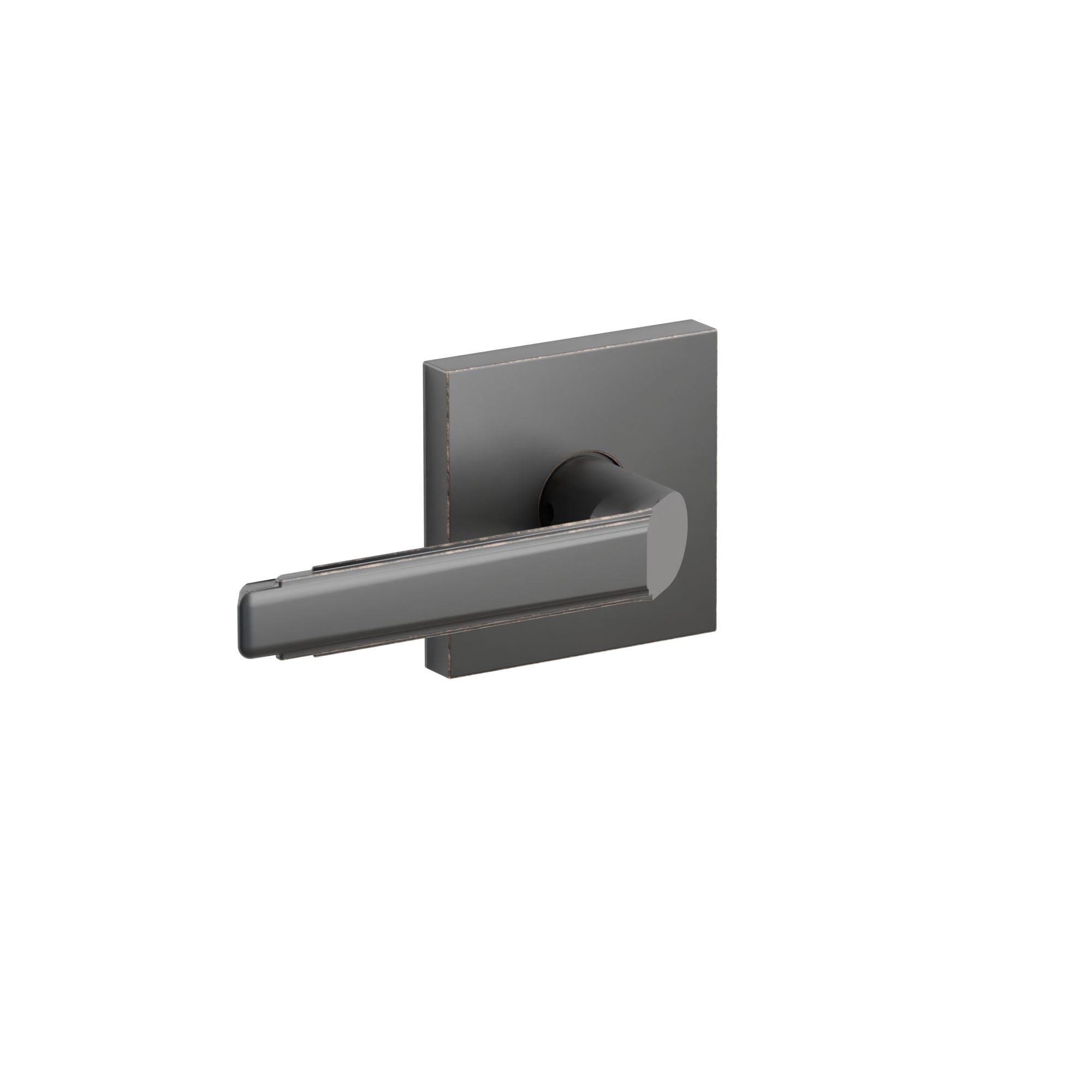Emtek Concealed Fastener Milano Lever Set With Square Rosette