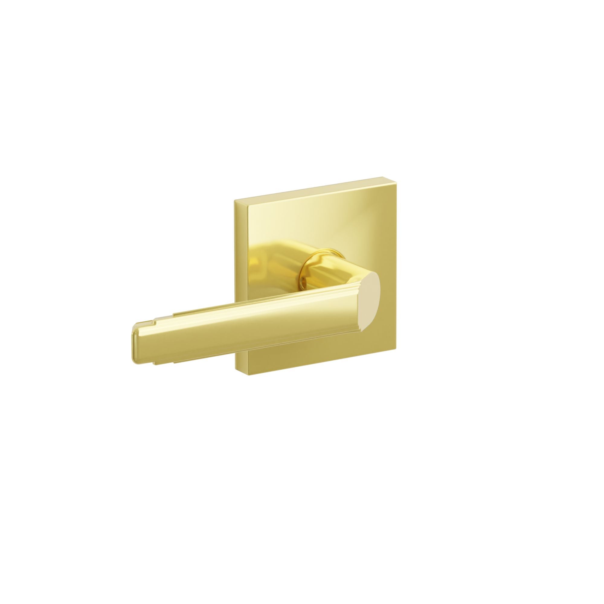 Emtek Concealed Fastener Milano Lever Set With Square Rosette