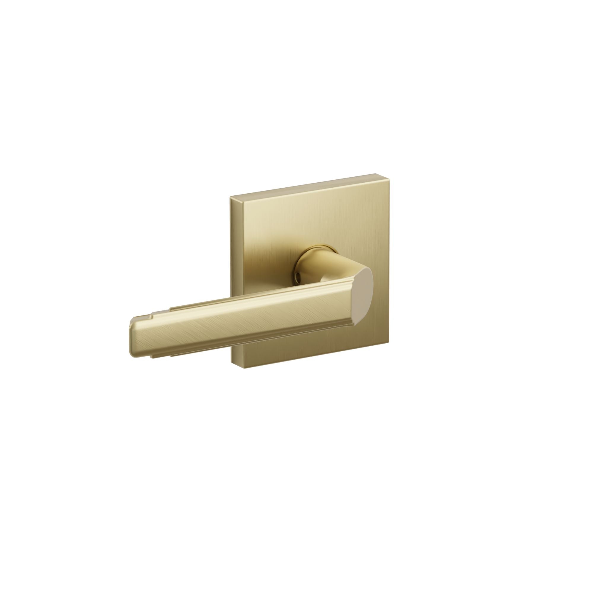 Emtek Concealed Fastener Milano Lever Set With Square Rosette