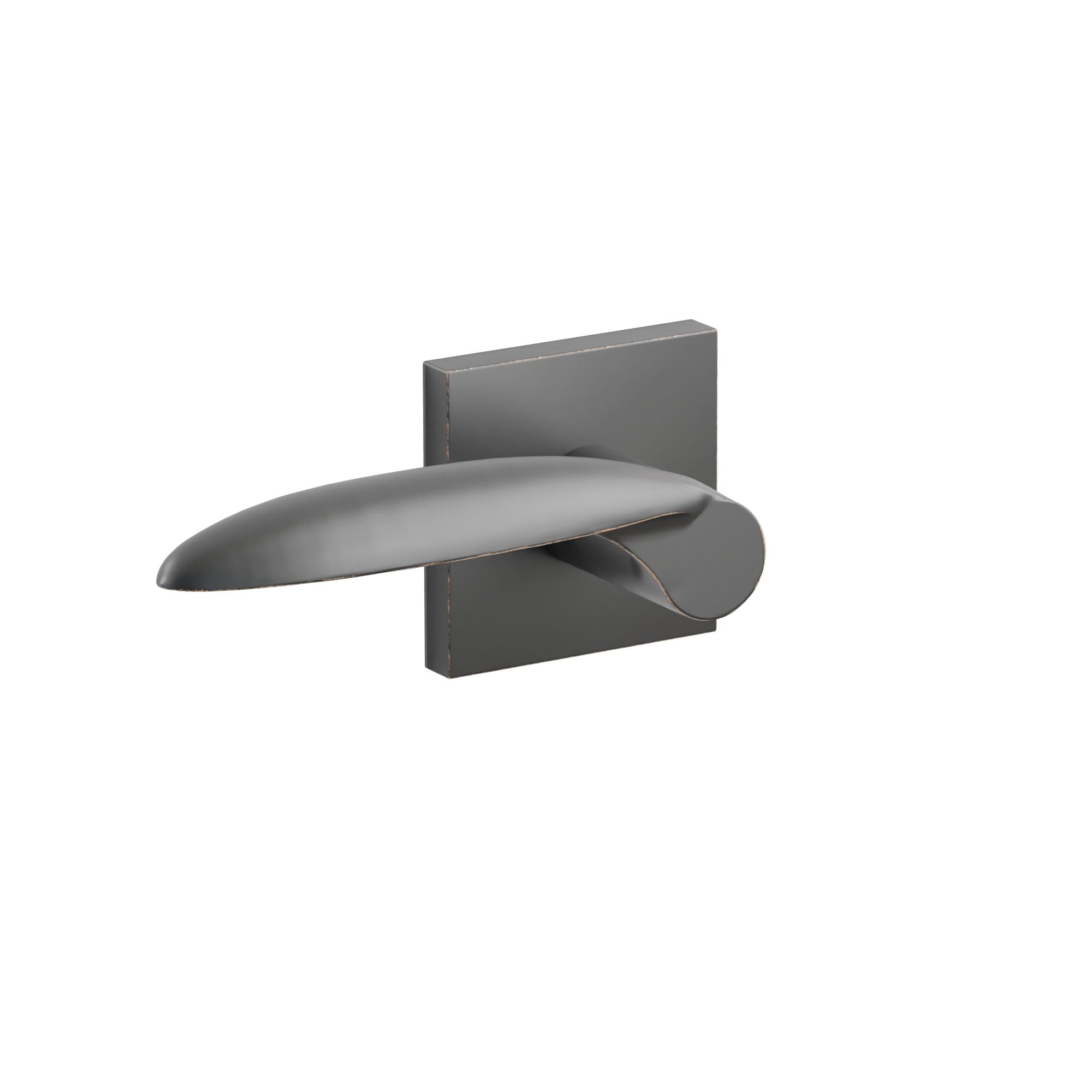 Emtek Concealed Fastener Mercury Lever Set With Square Rosette