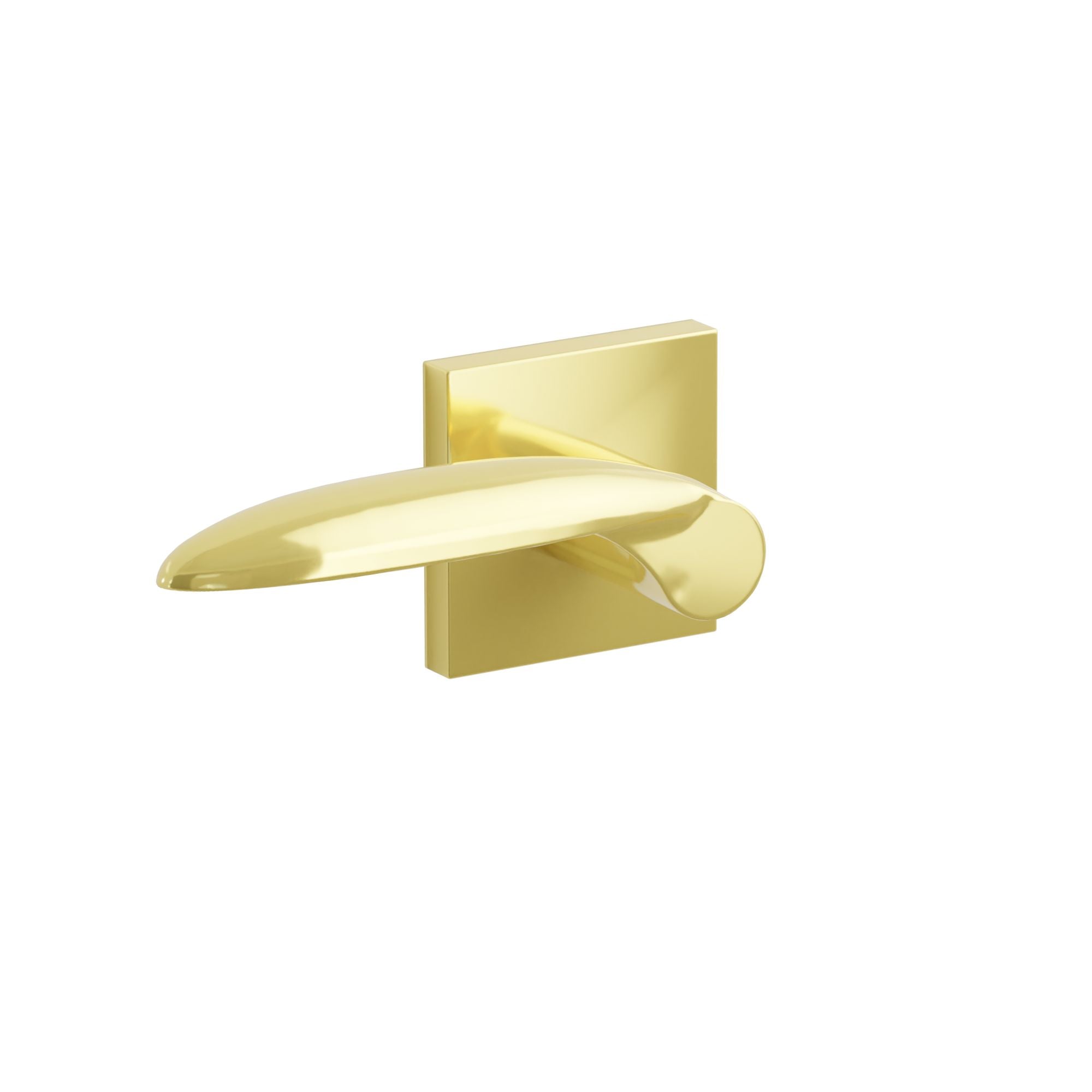 Emtek Concealed Fastener Mercury Lever Set With Square Rosette