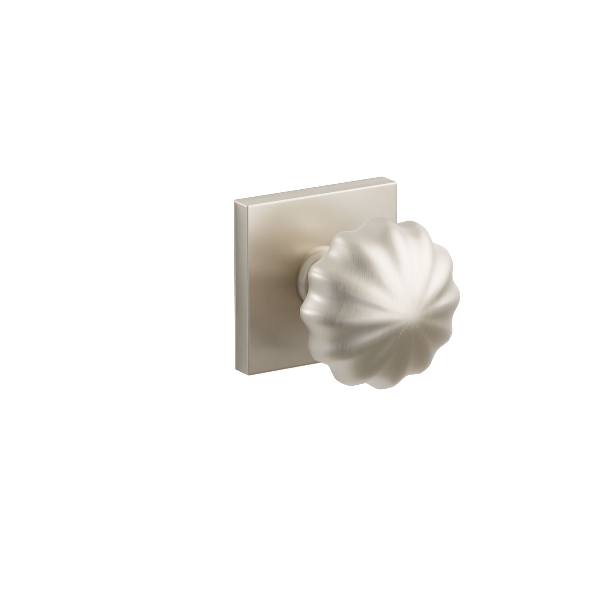 Emtek Melon Knob Set with Square Rosette