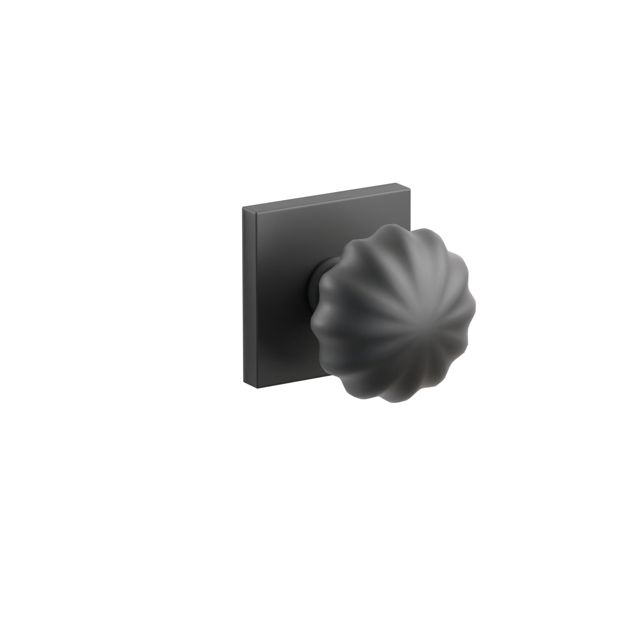 Emtek Melon Knob Set with Square Rosette