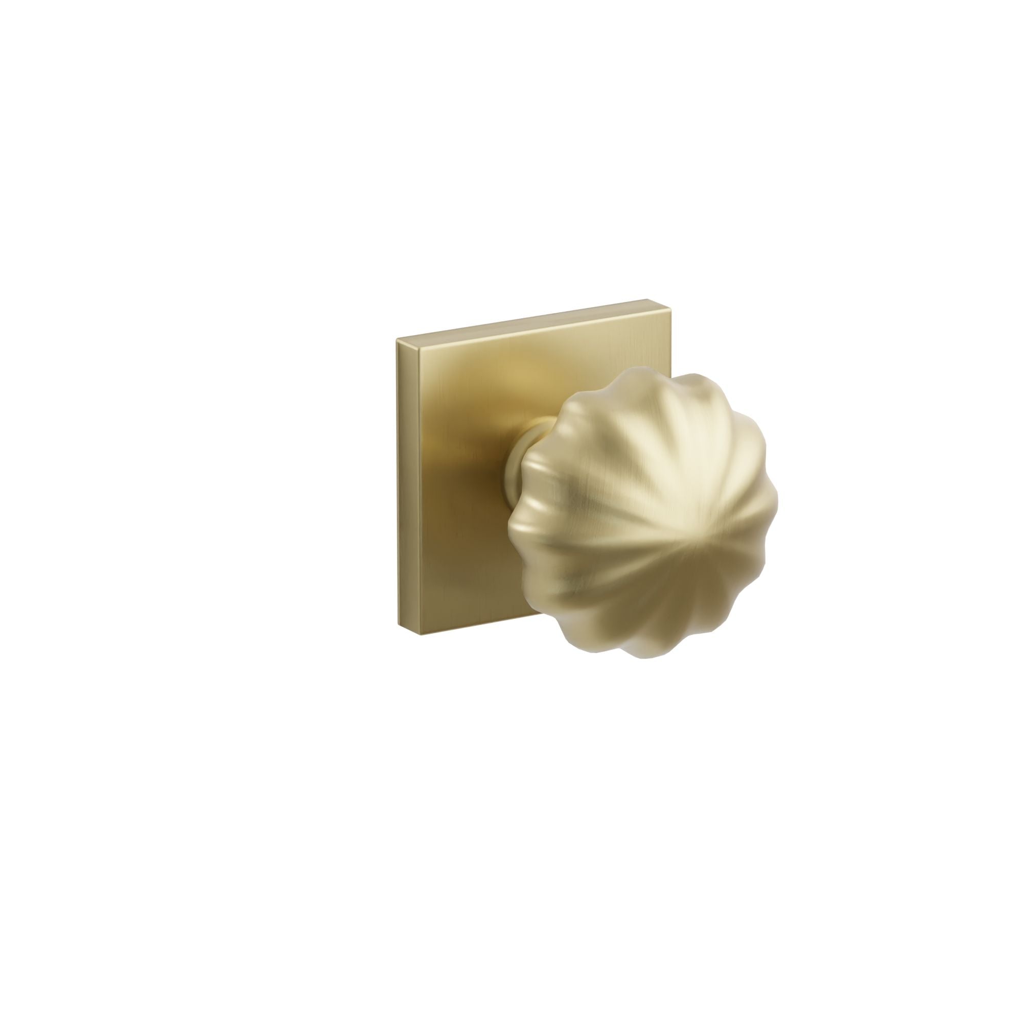 Emtek Melon Knob Set with Square Rosette