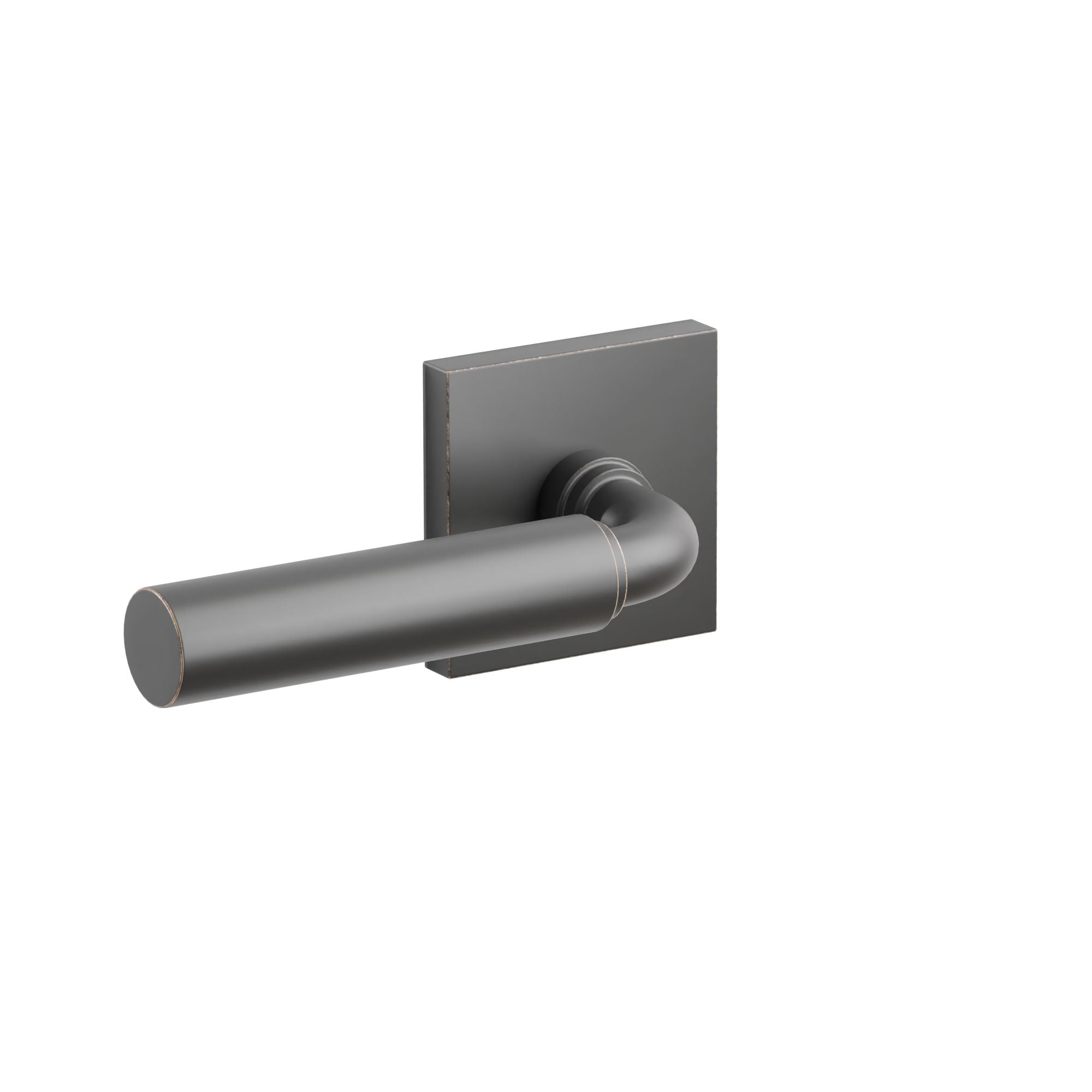 Emtek Concealed Fastener Manning Lever Set With Square Rosette