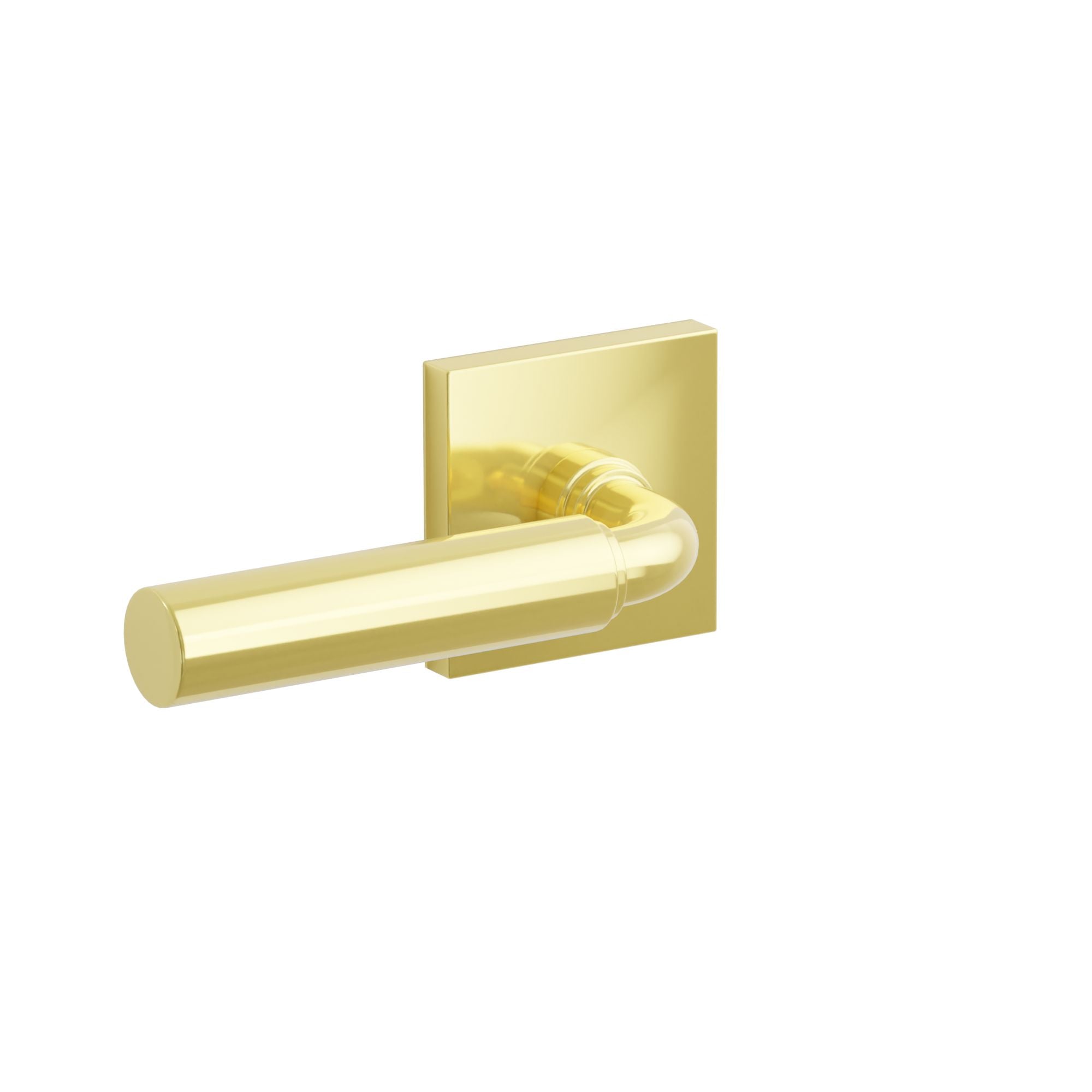 Emtek Concealed Fastener Manning Lever Set With Square Rosette