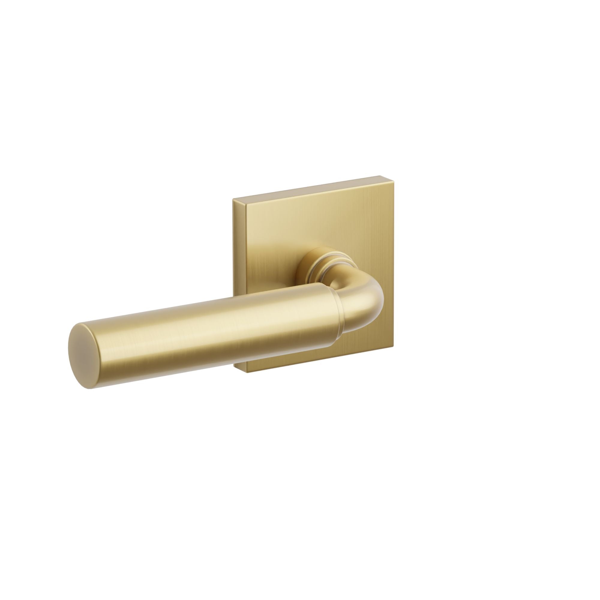 Emtek Concealed Fastener Manning Lever Set With Square Rosette