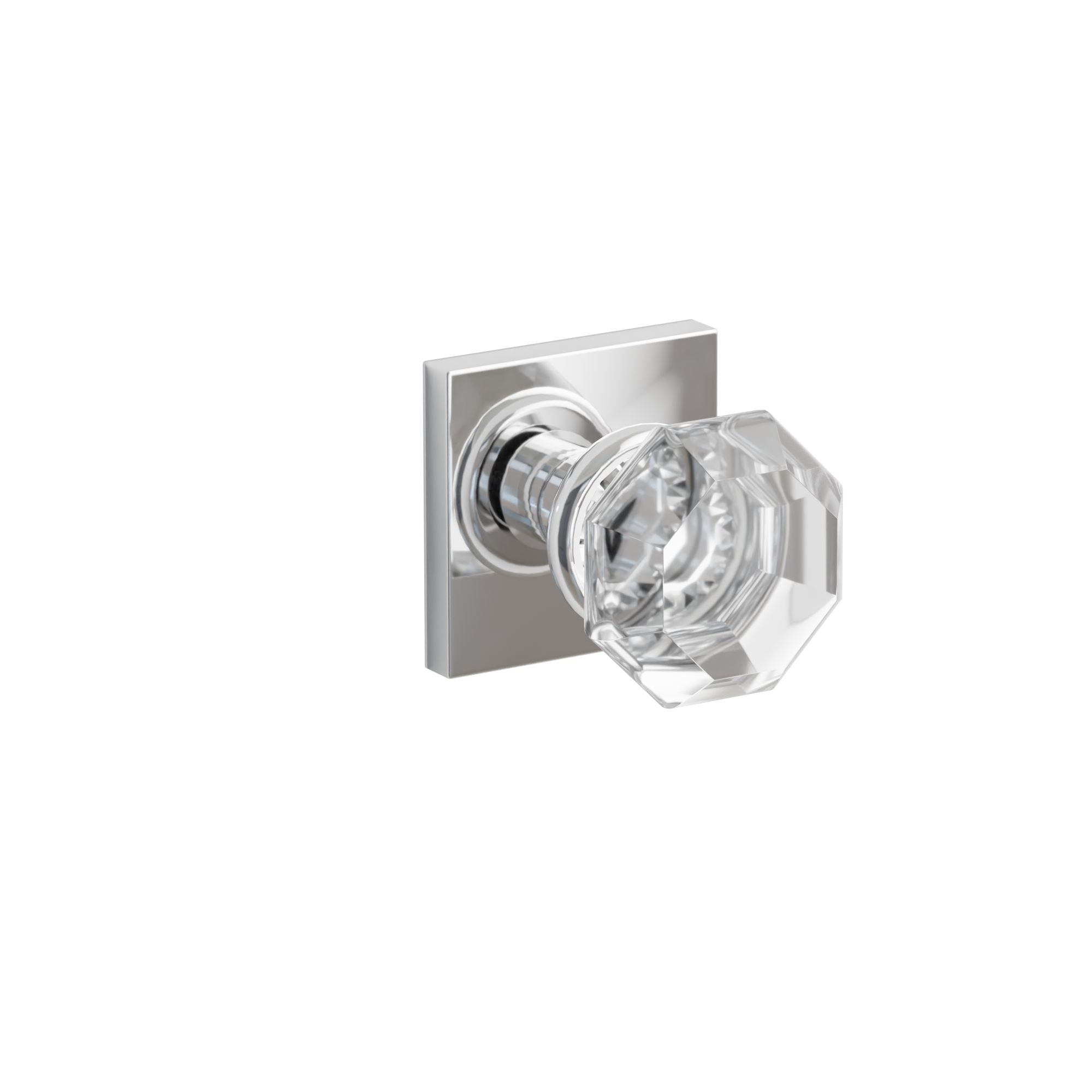 Emtek Concealed Fastener Old Town Knob Set With Square Rosette