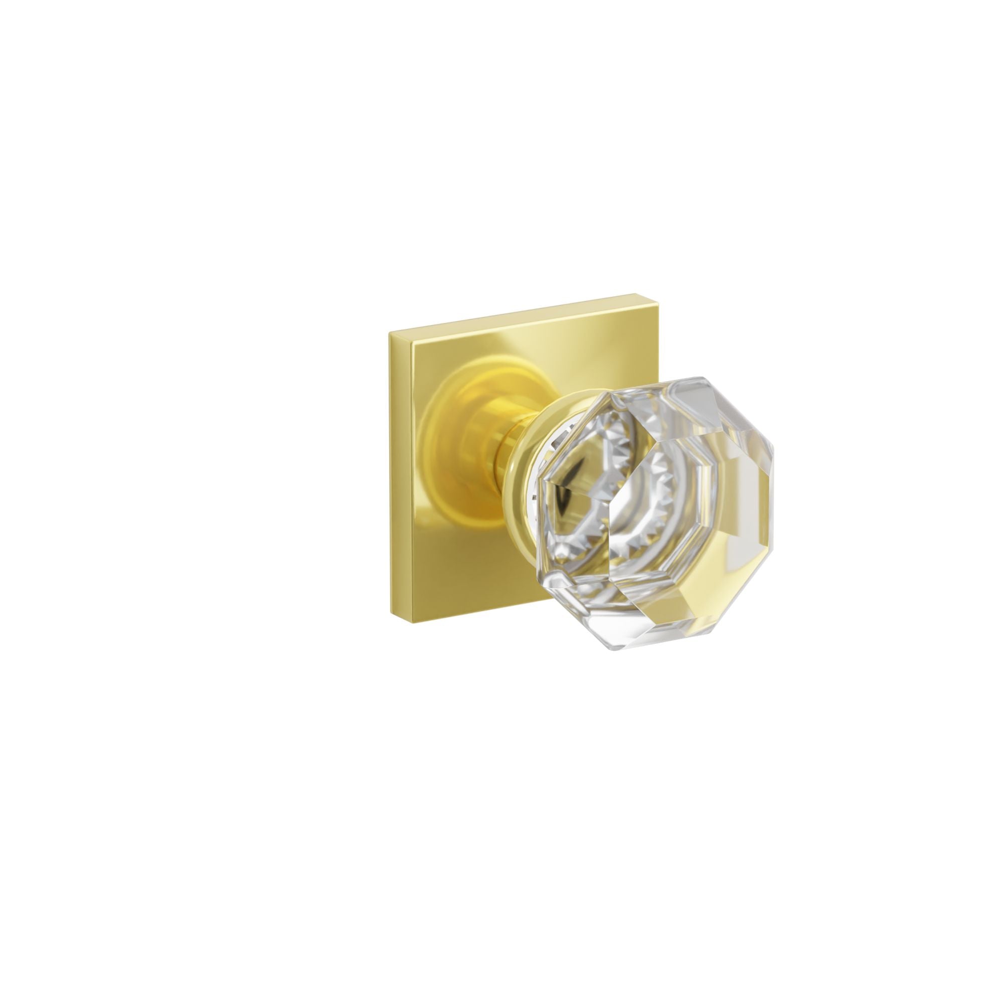 Emtek Old Town Knob Set with Square Rosette