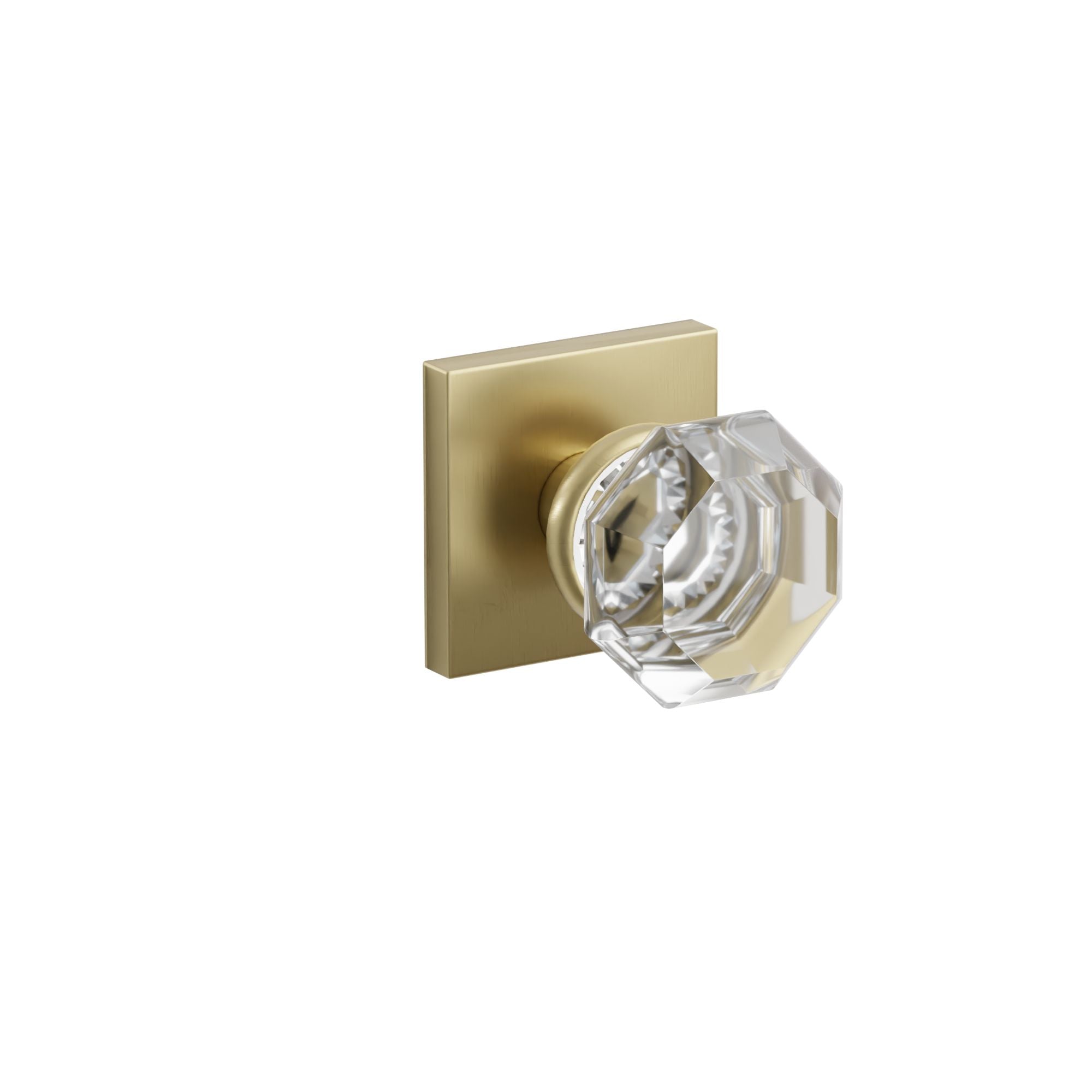 Emtek Concealed Fastener Old Town Knob Set With Square Rosette