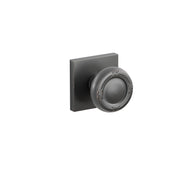 Emtek Ribbon & Reed Knob Set with Square Rosette