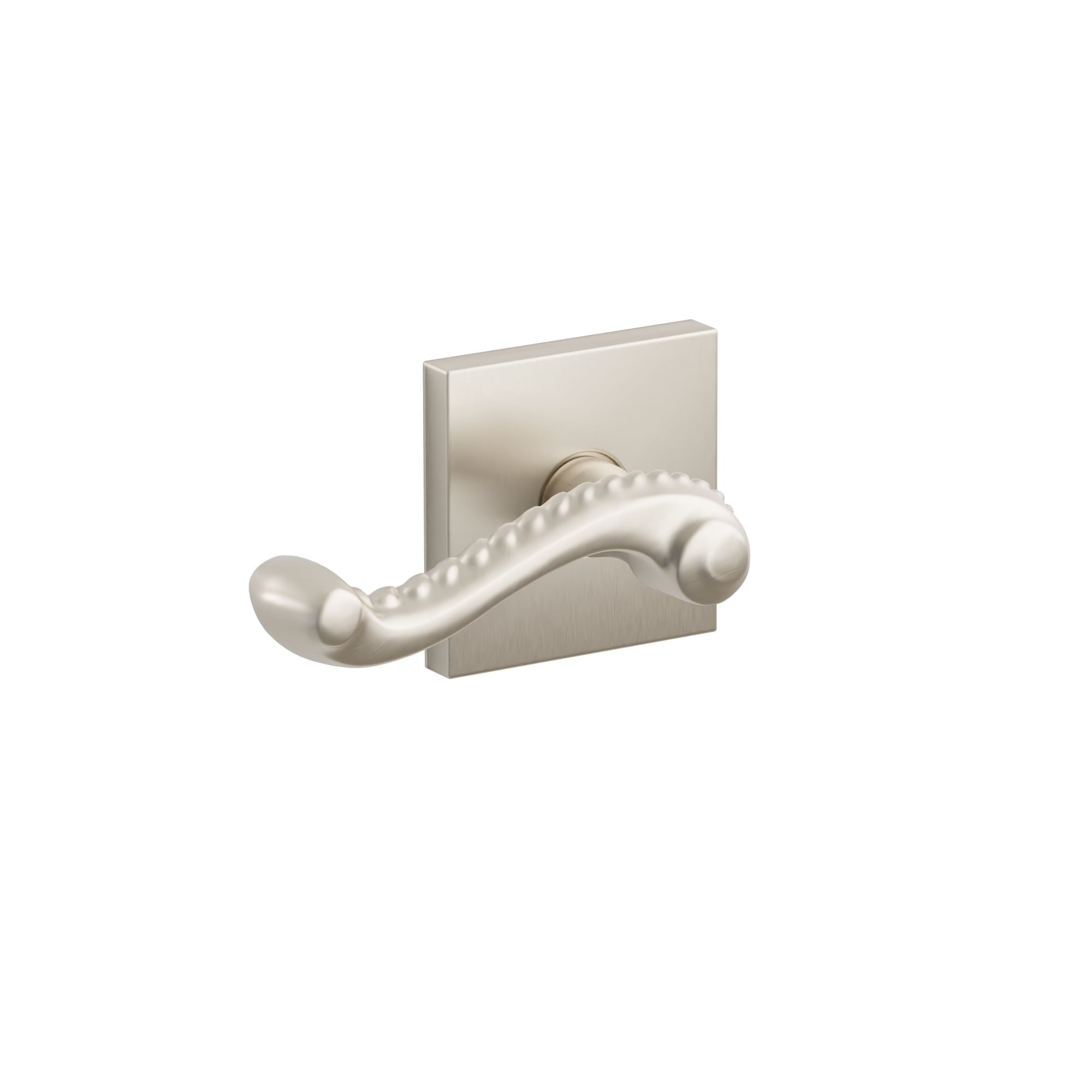 Emtek Concealed Fastener Rope Lever Set With Square Rosette