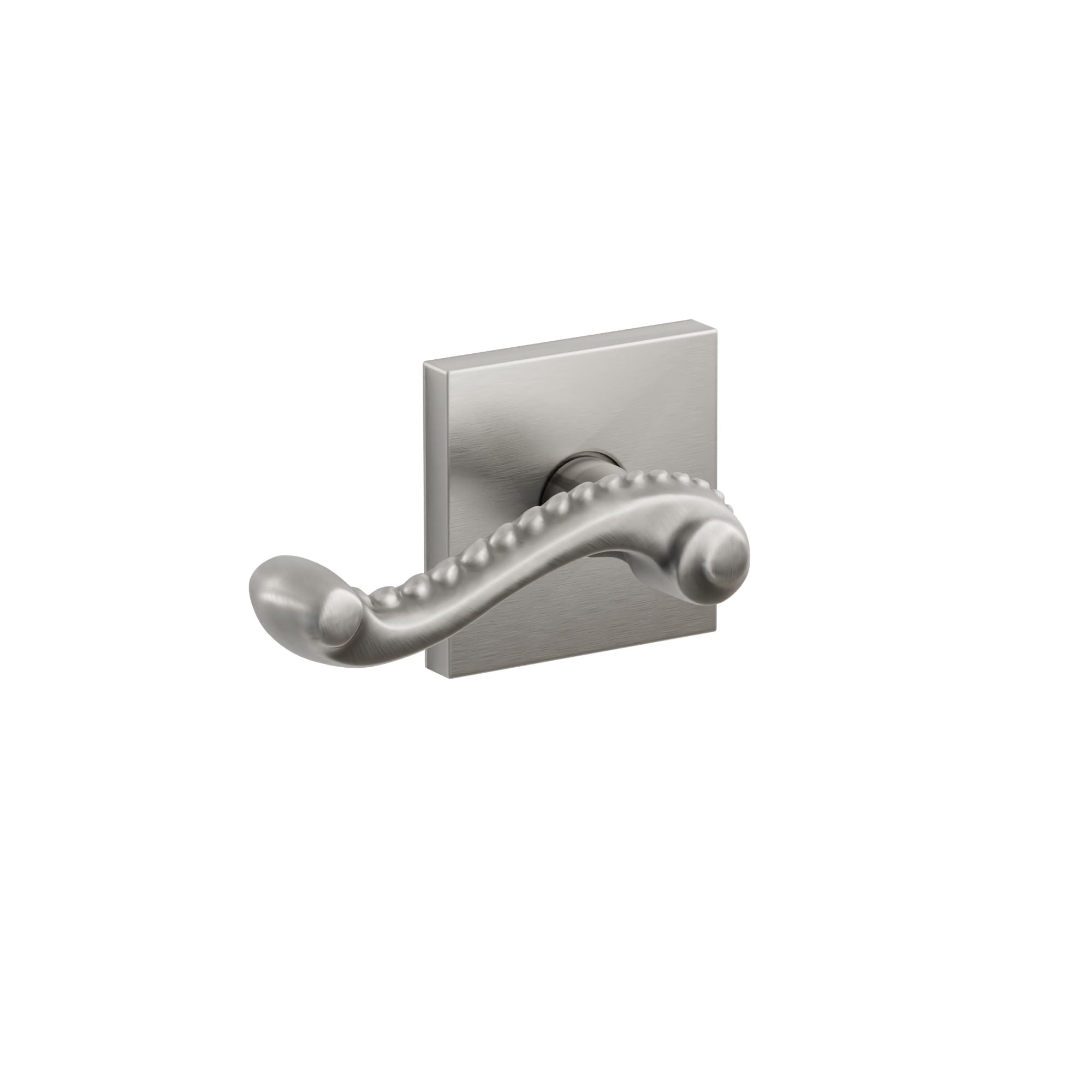 Emtek Concealed Fastener Rope Lever Set With Square Rosette