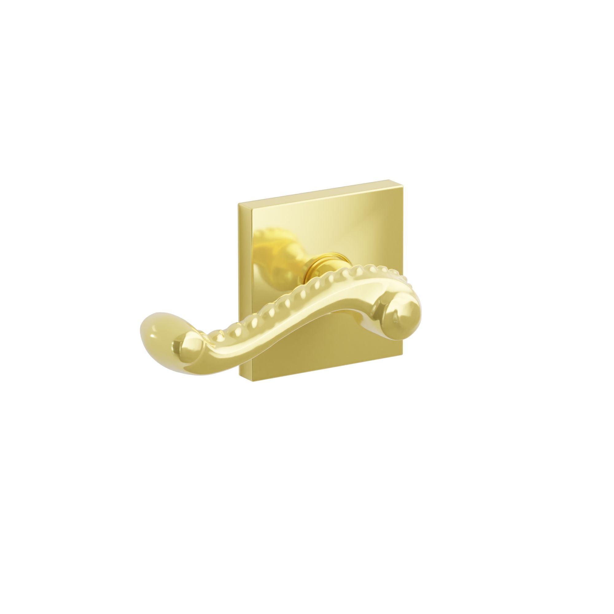 Emtek Concealed Fastener Rope Lever Set With Square Rosette