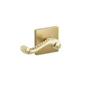 Emtek Concealed Fastener Rope Lever Set With Square Rosette