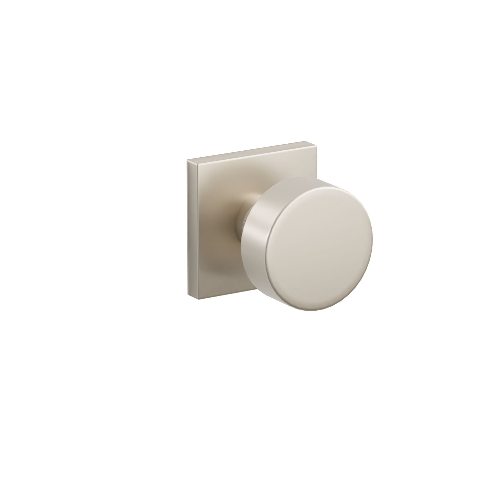 Emtek Concealed Fastener Round Knob Set With Square Rosette