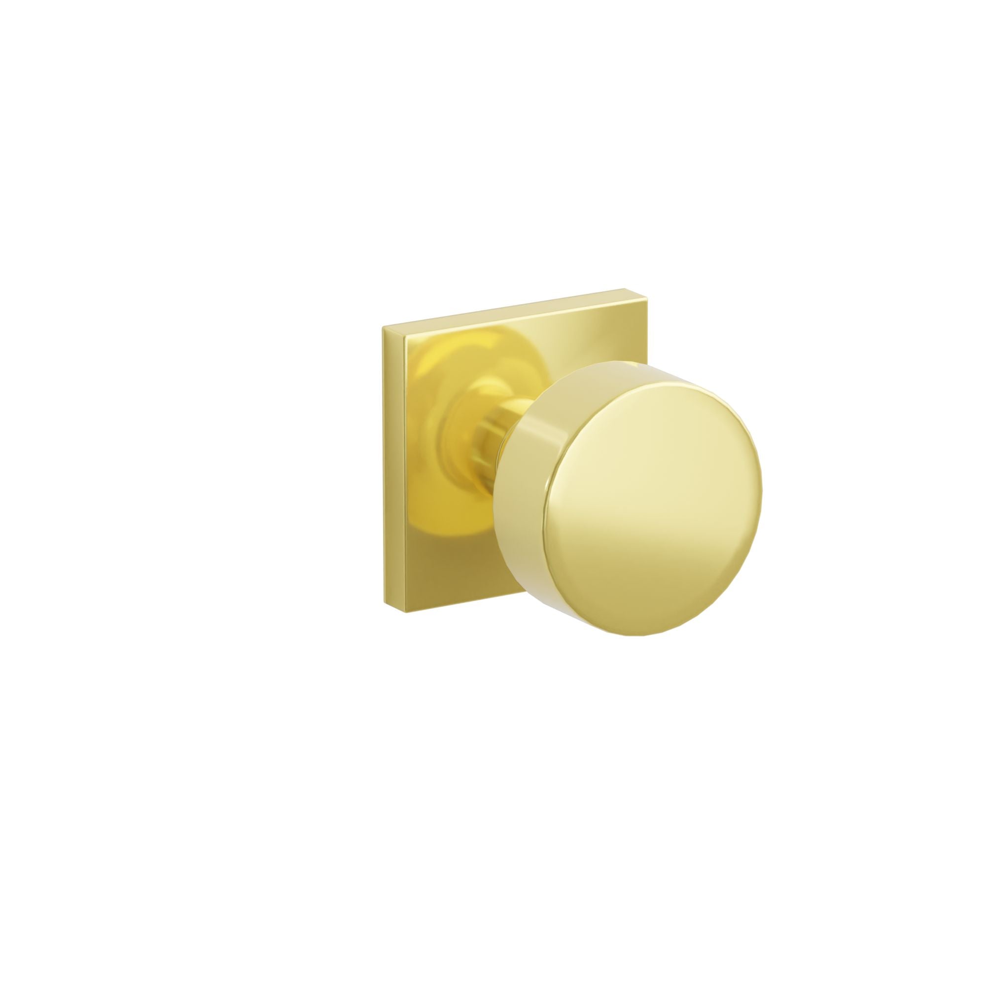 Emtek Concealed Fastener Round Knob Set With Square Rosette