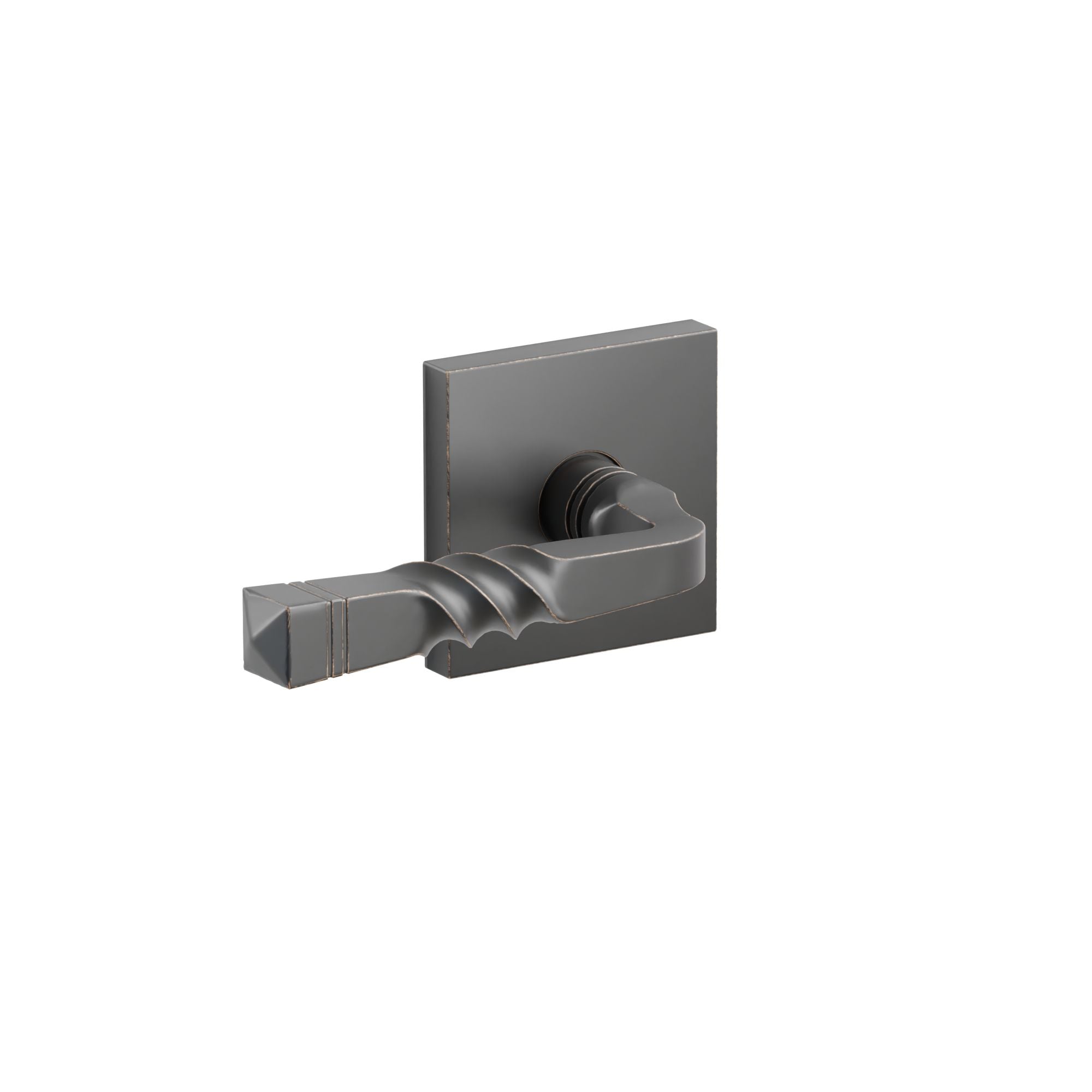 Emtek Concealed Fastener Santa Fe Lever Set With Square Rosette