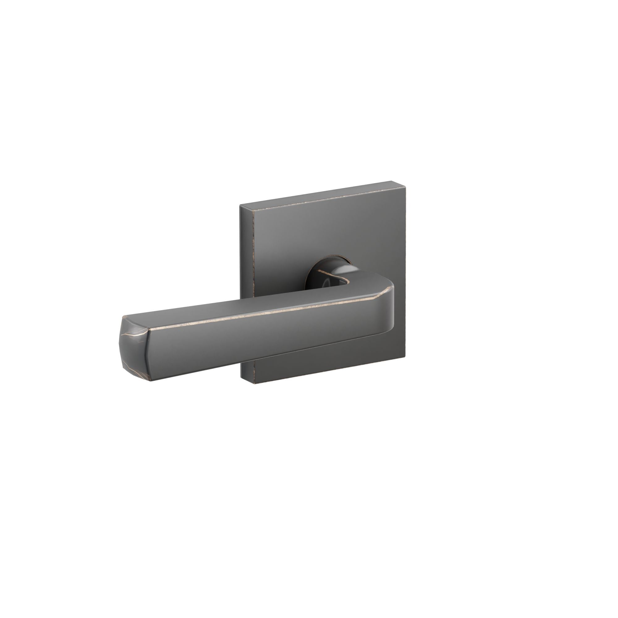 Emtek Concealed Fastener Sion Lever Set With Square Rosette