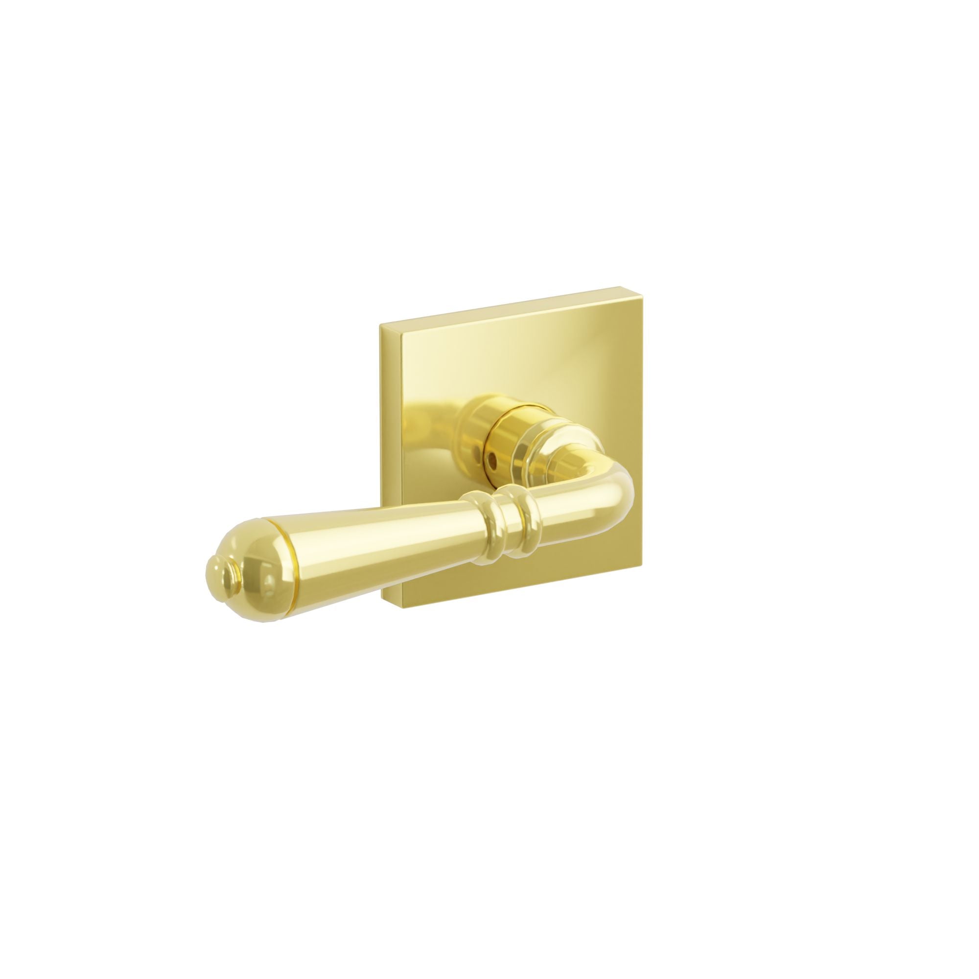 Emtek Turino Lever Set with Square Rosette