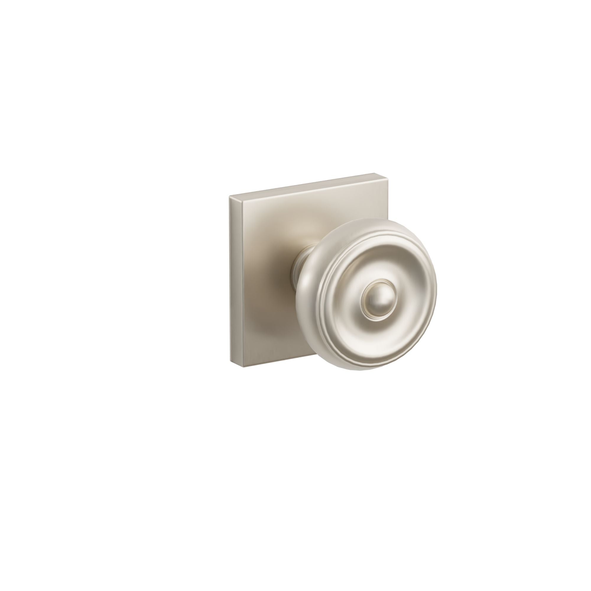Emtek Concealed Fastener Waverly Knob Set With Square Rosette