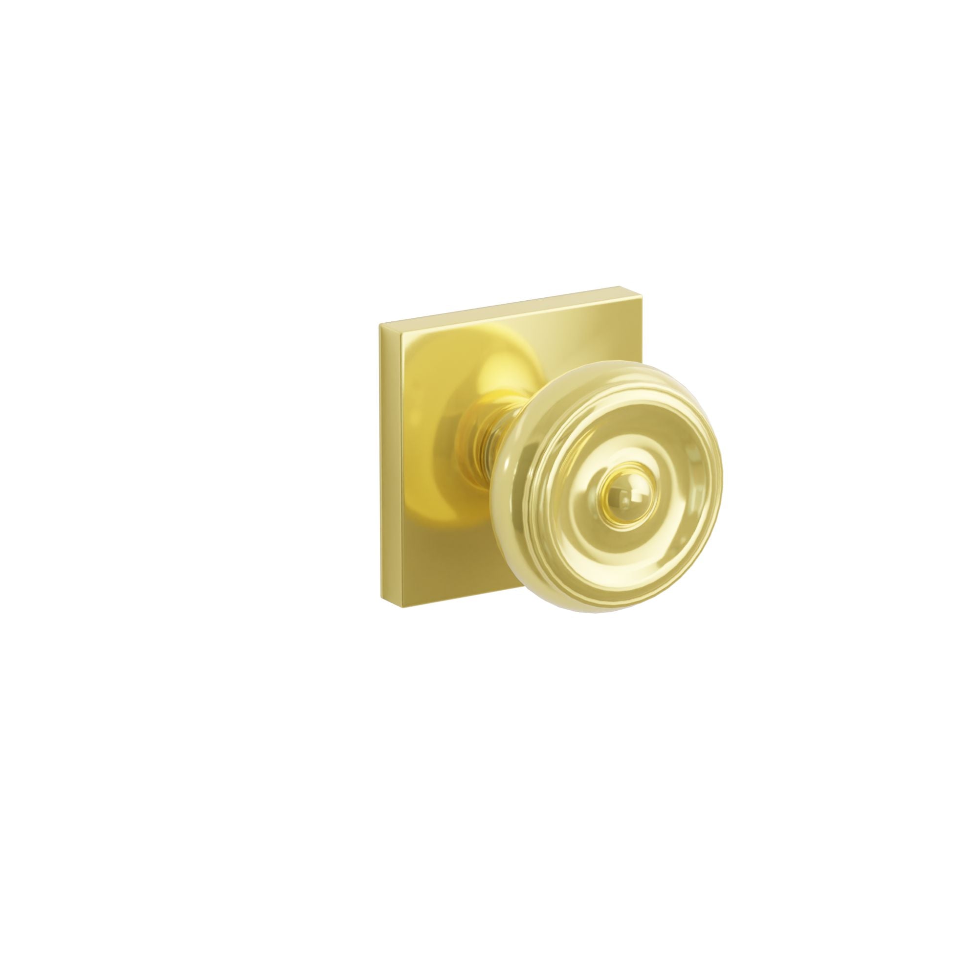 Emtek Concealed Fastener Waverly Knob Set With Square Rosette