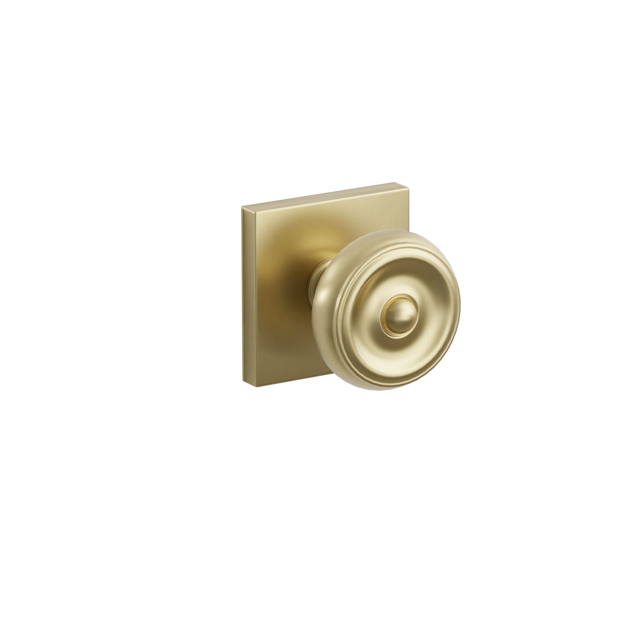 Emtek Concealed Fastener Waverly Knob Set With Square Rosette