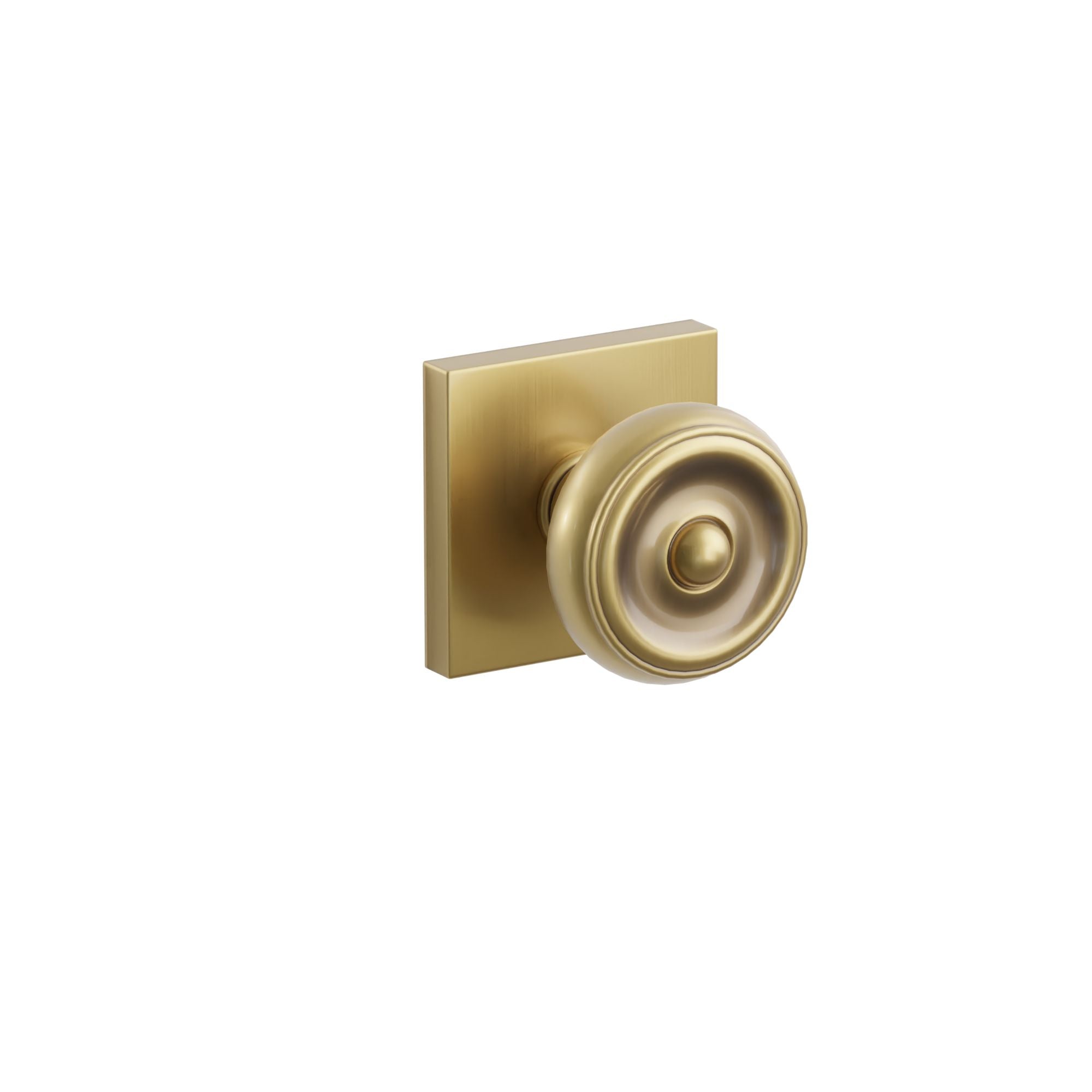 Emtek Concealed Fastener Waverly Knob Set With Square Rosette