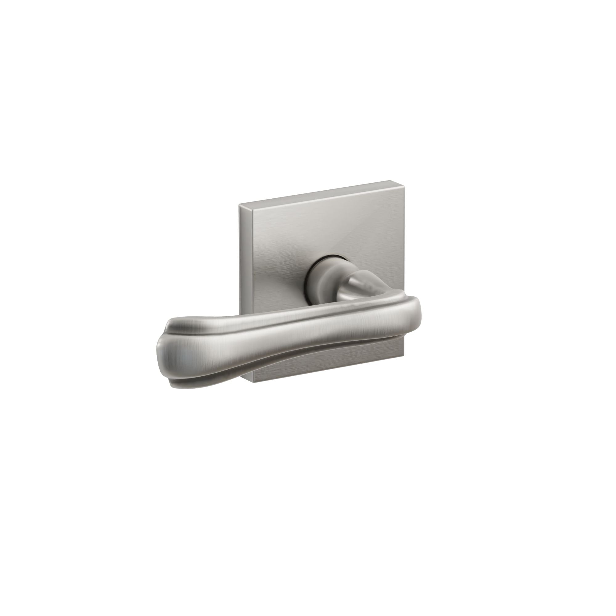 Emtek Concealed Fastener Wembley Lever Set With Square Rosette