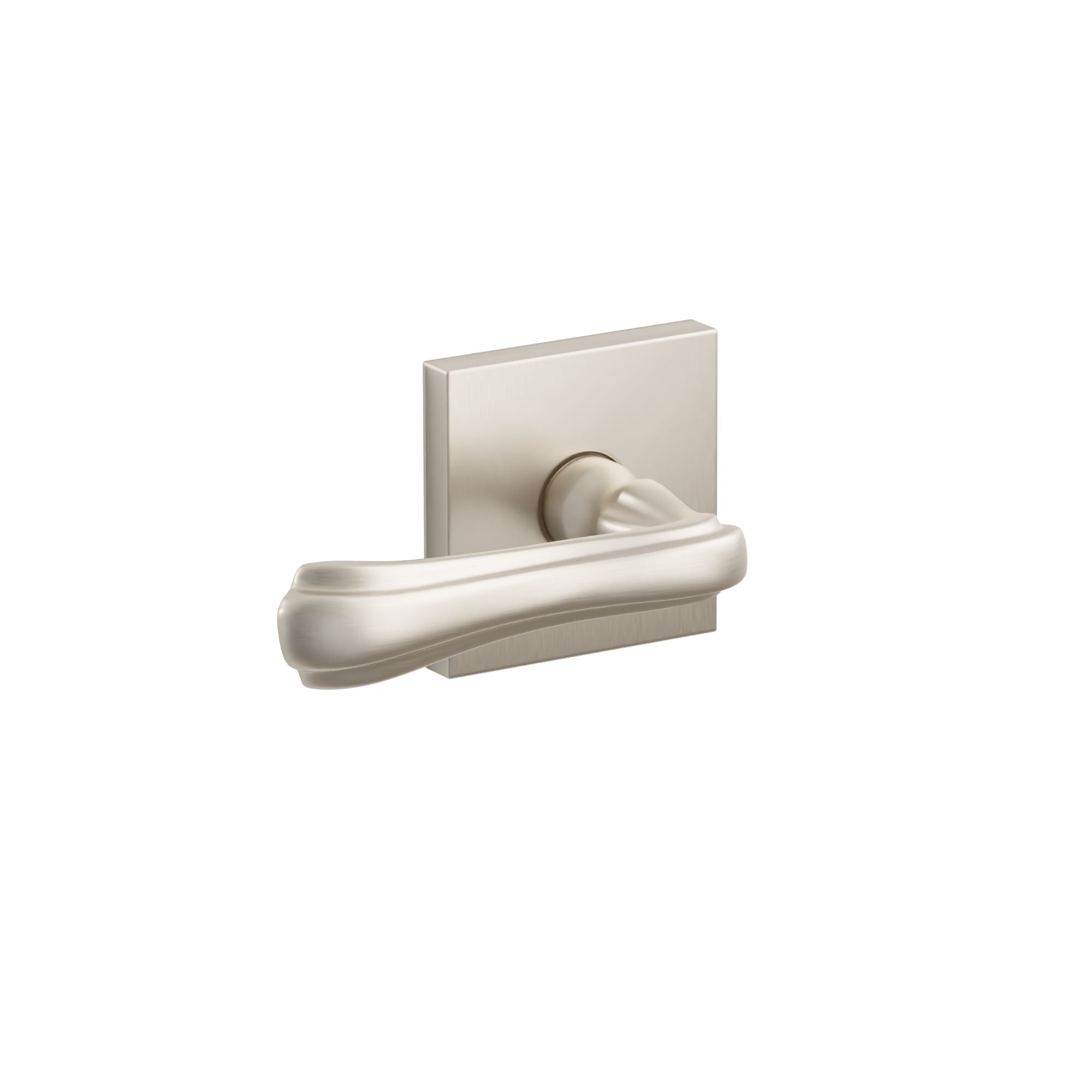 Emtek Concealed Fastener Wembley Lever Set With Square Rosette