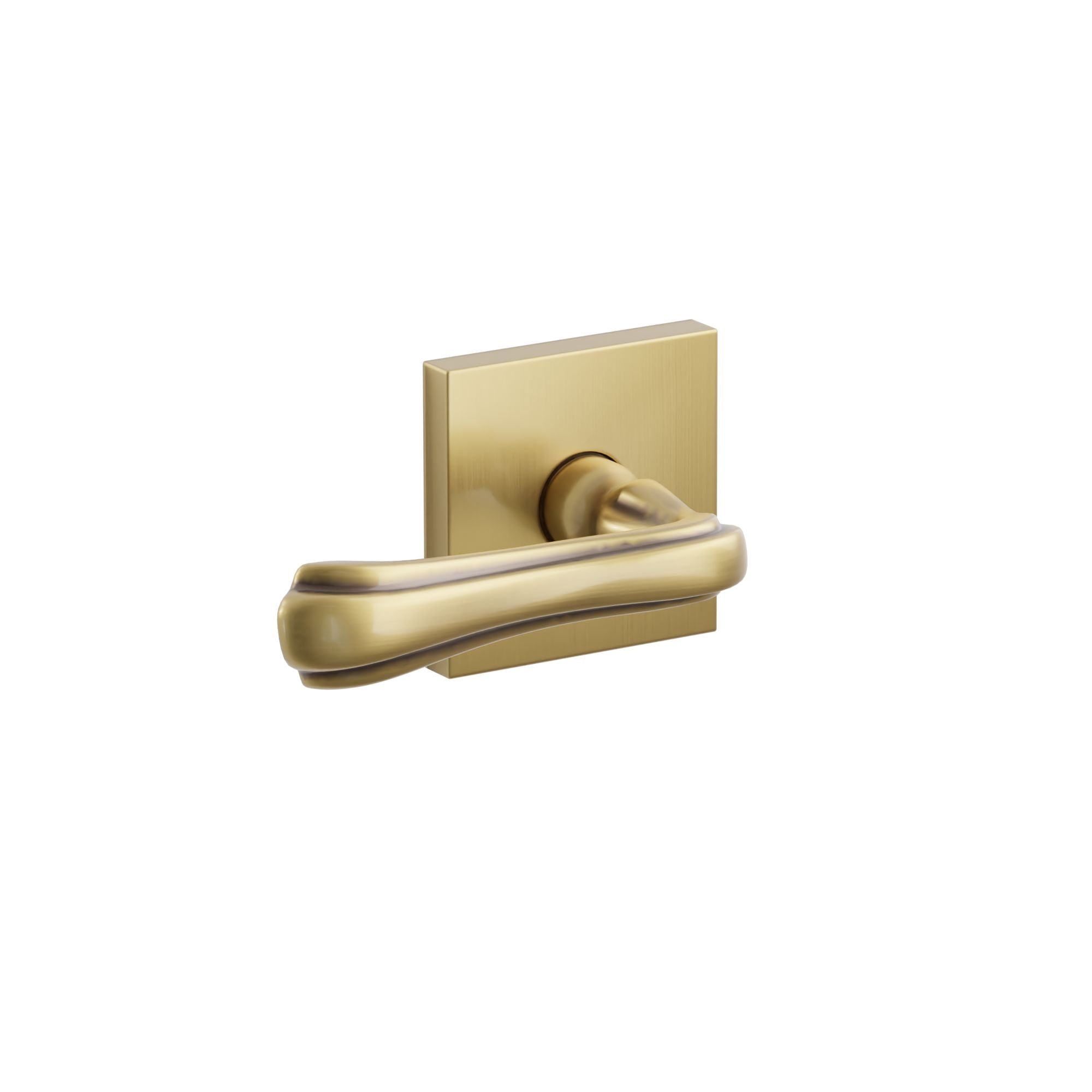 Emtek Turino Lever Set with Square Rosette