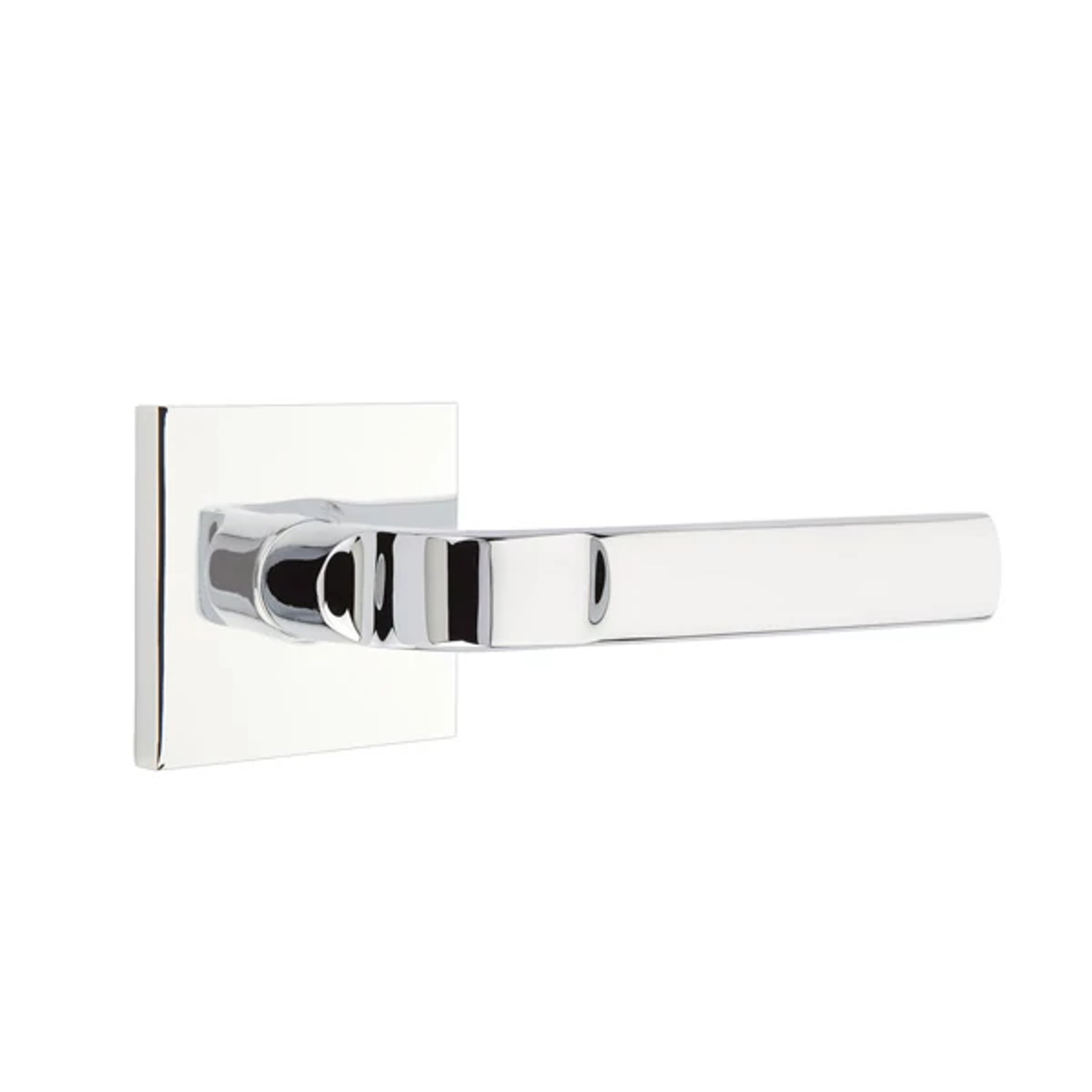 Emtek Concealed Fastener Aston Lever Set with Square Rosette