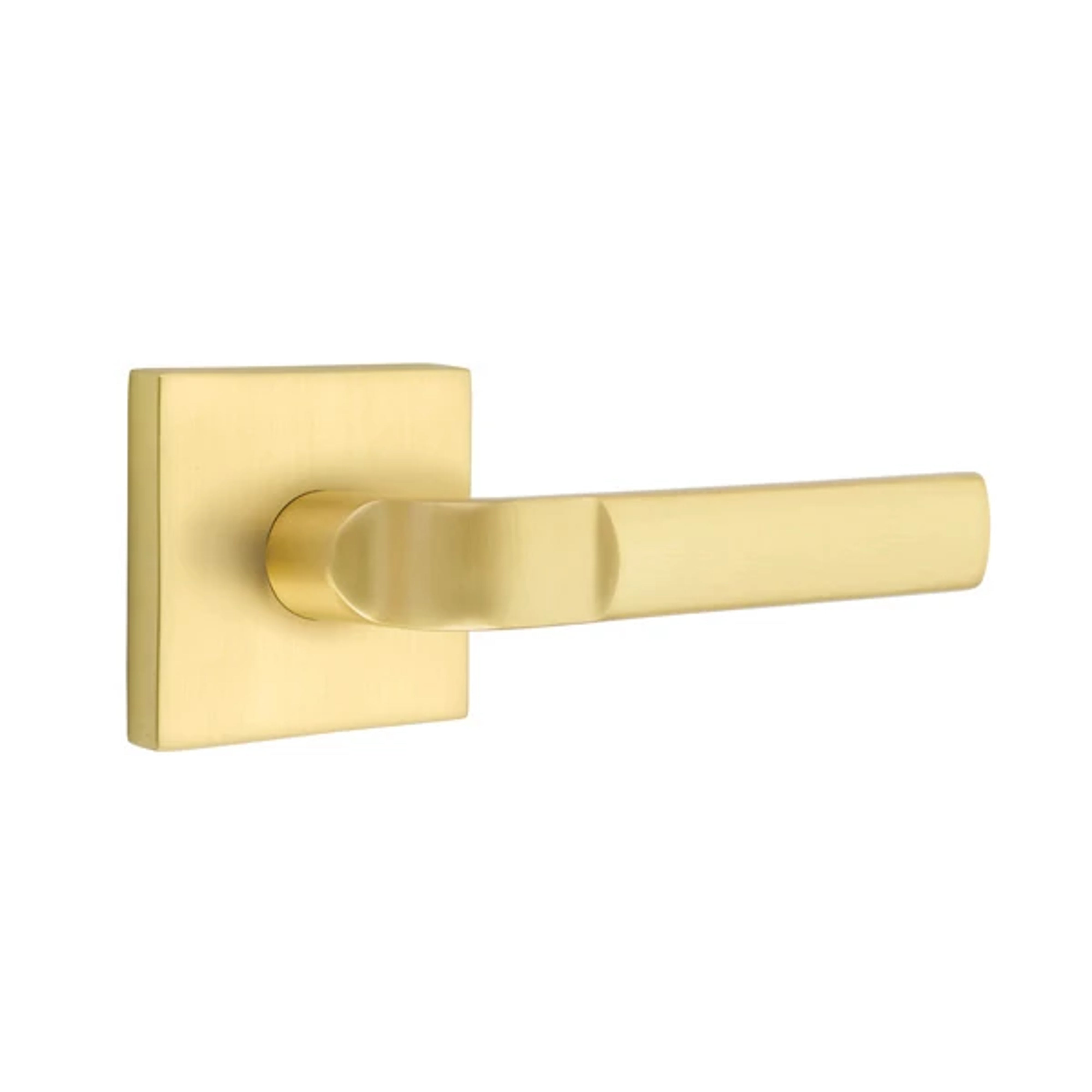 Emtek Concealed Fastener Aston Lever Set with Square Rosette