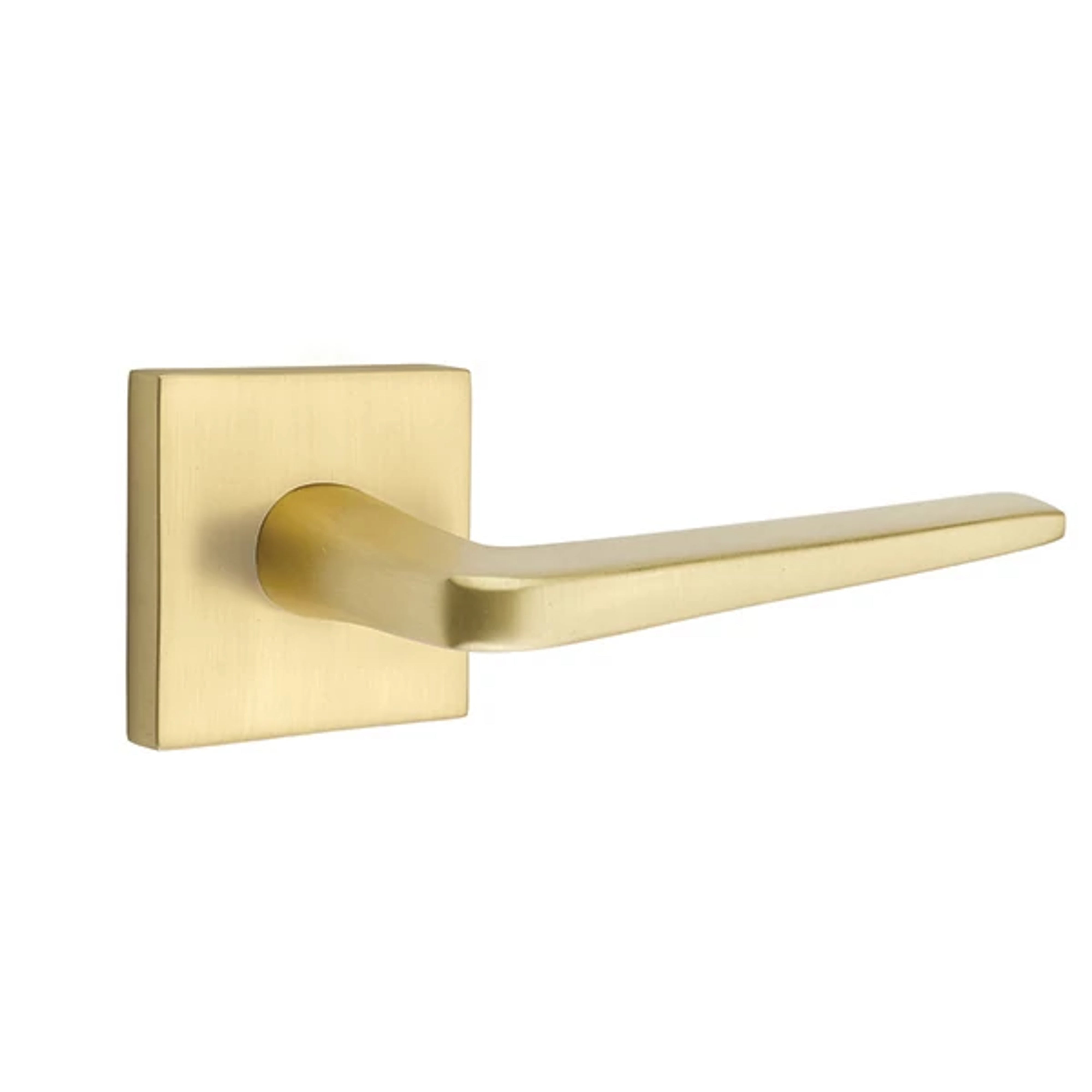 Emtek Concealed Fastener Athena Lever Set with Square Rosette