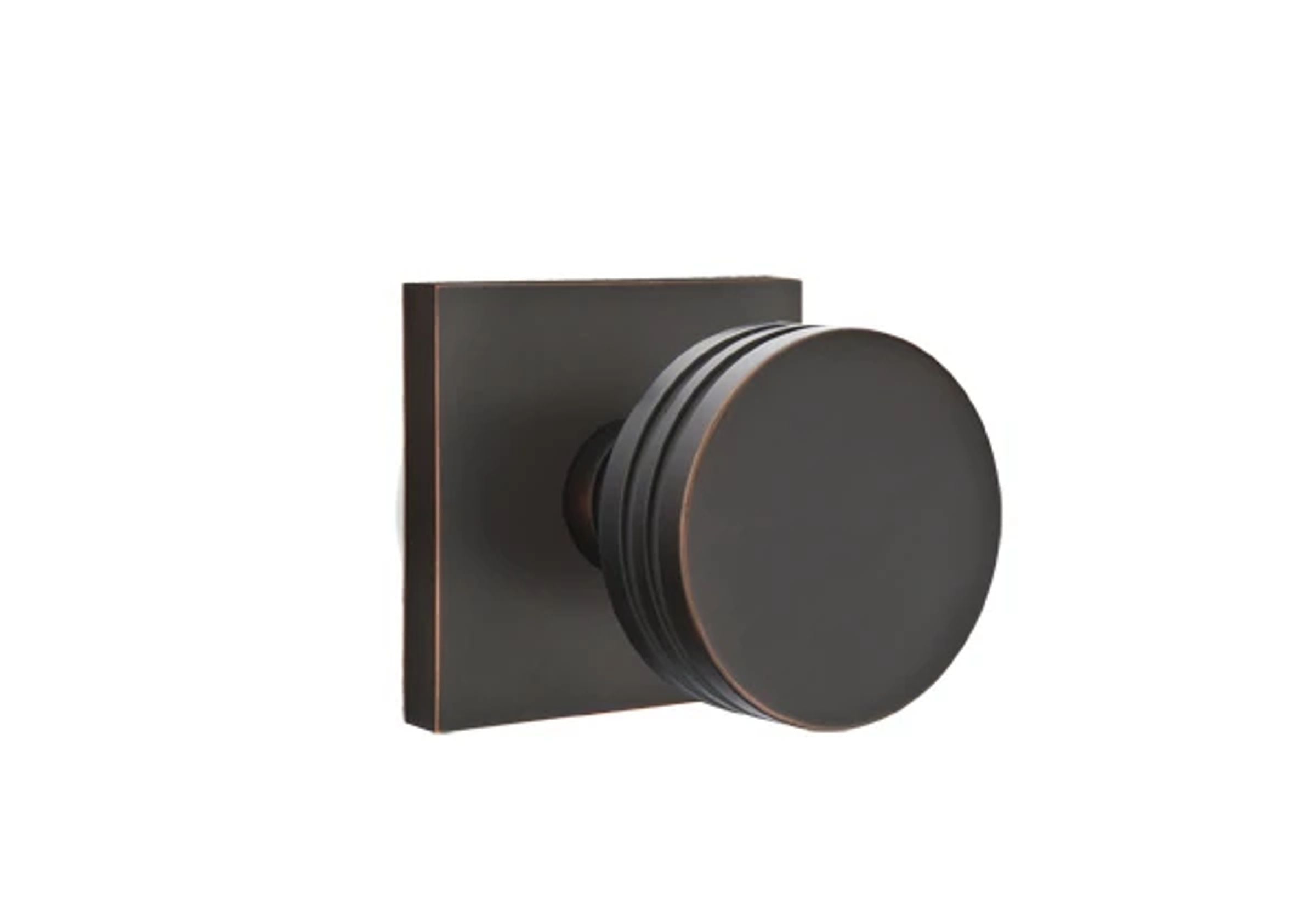 Emtek Bern Knob Set with Square Rosette