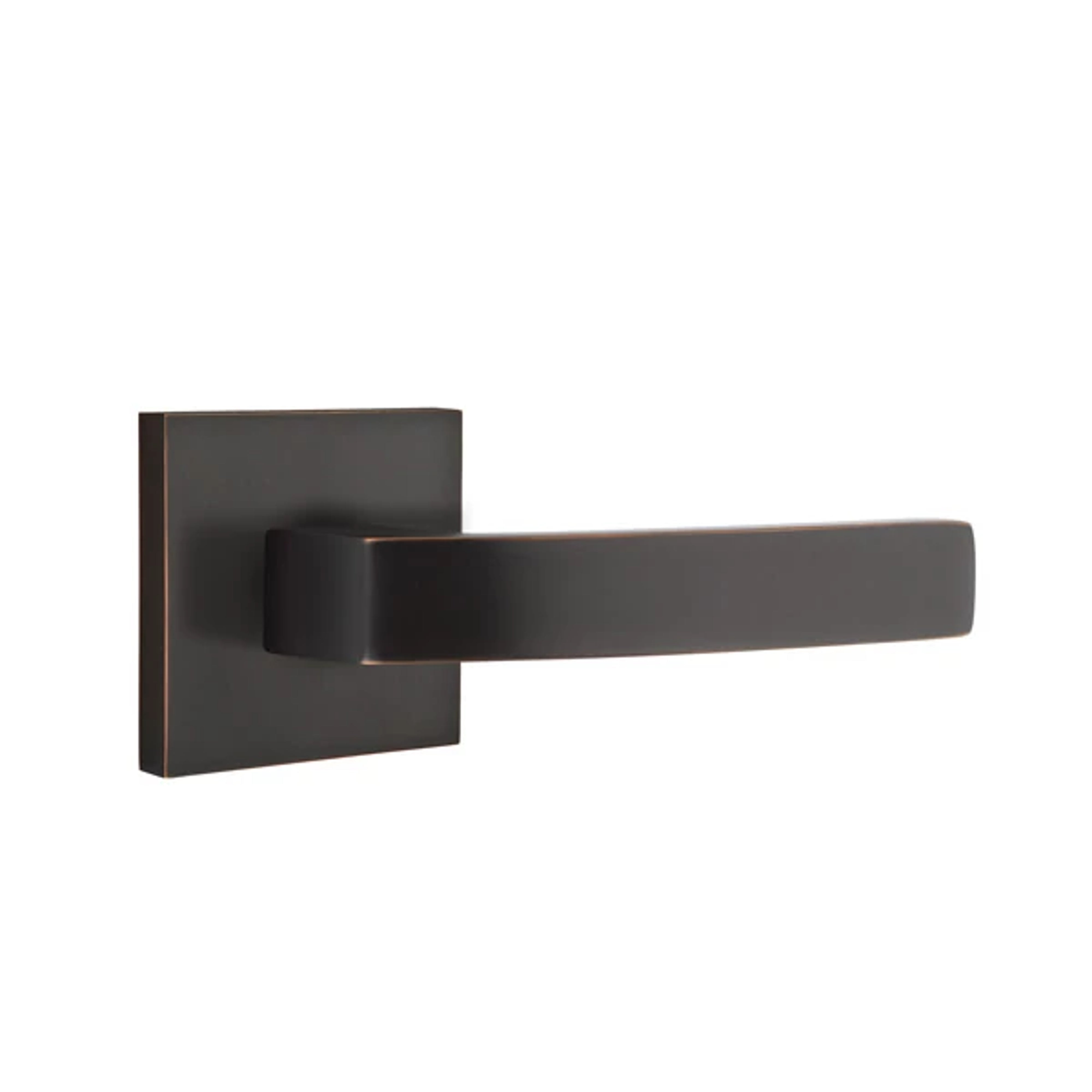 Emtek Concealed Fastener Breslin Lever Set with Square Rosette