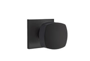 Emtek Concealed Fastener Freestone Knob Set with Square Rosette