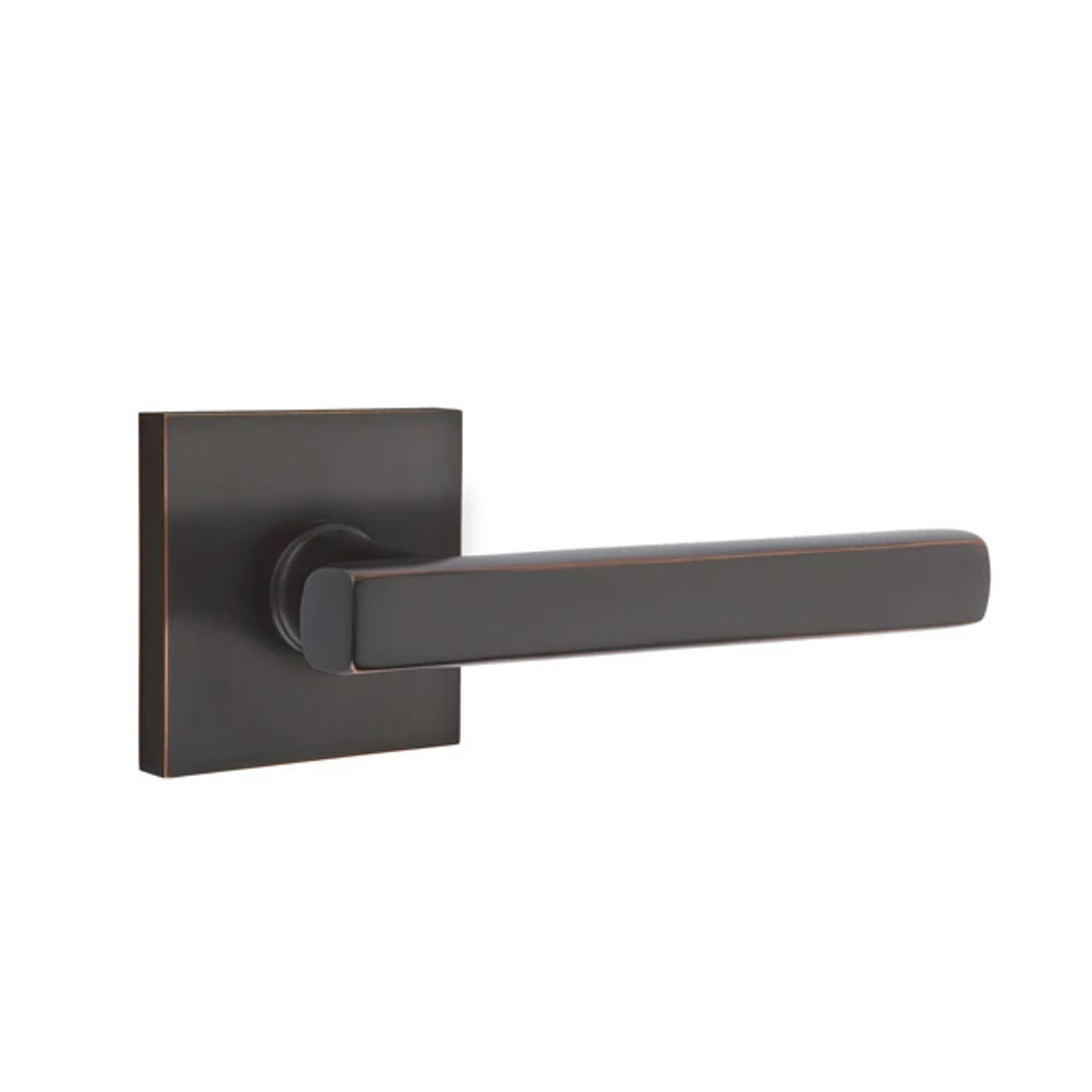 Emtek Freestone Lever Set with Square Rosette