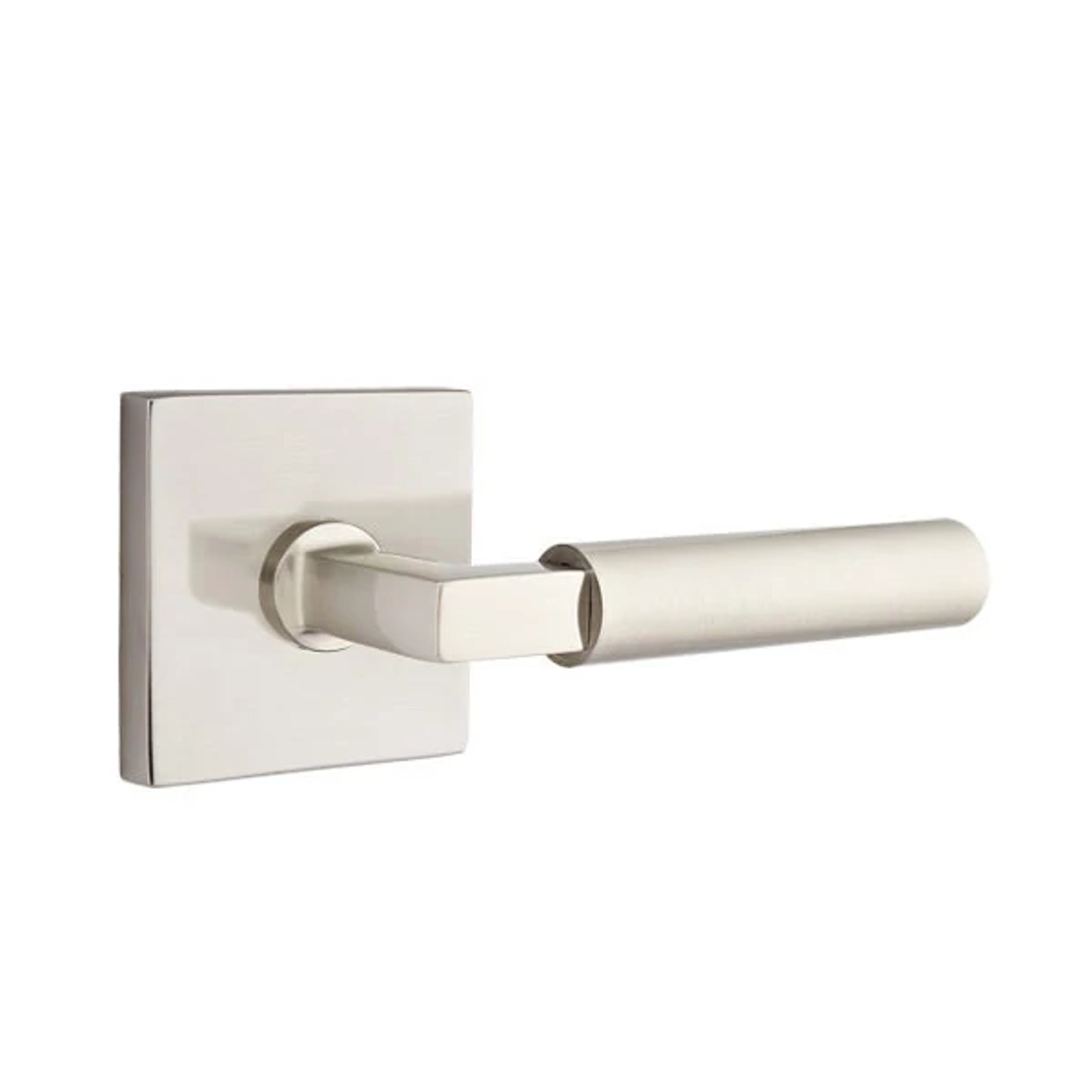 Emtek Concealed Fastener Hercules Lever Set with Square Rosette