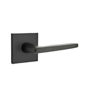 Emtek Concealed Fastener Hermes Lever Set with Square Rosette