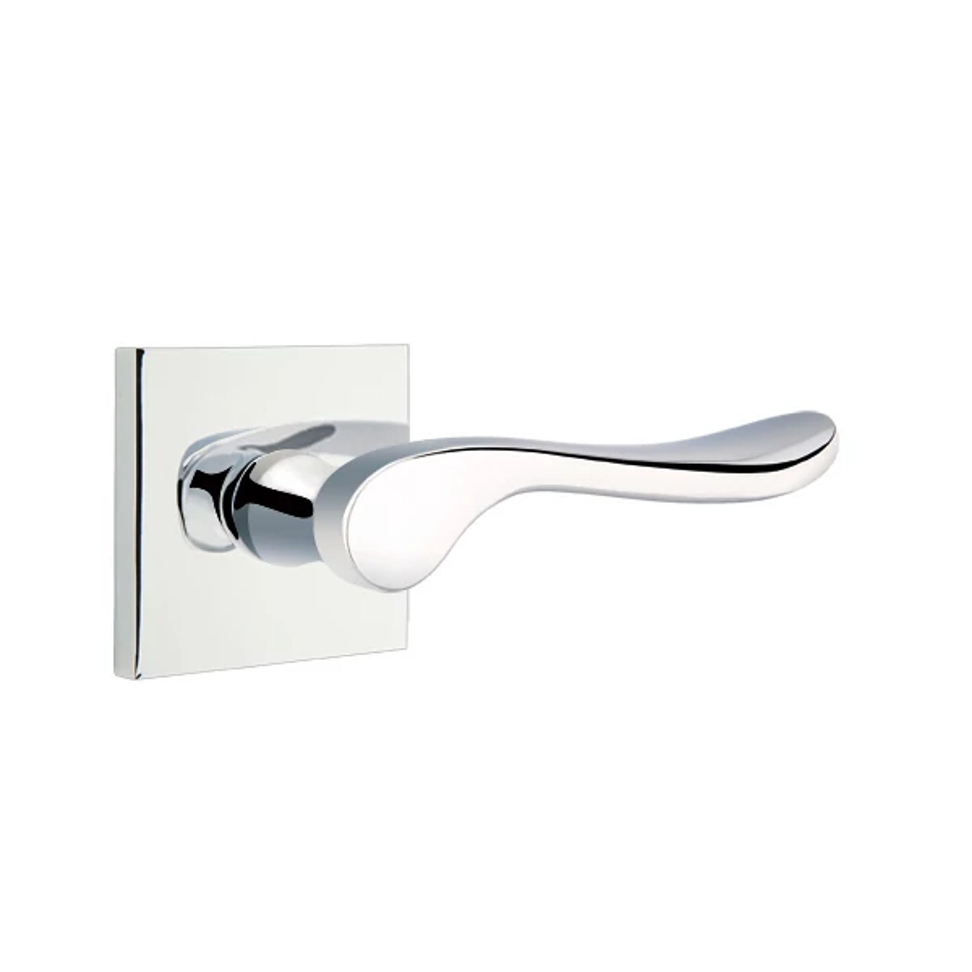 Emtek Concealed Fastener Luzern Lever Set with Square Rosette