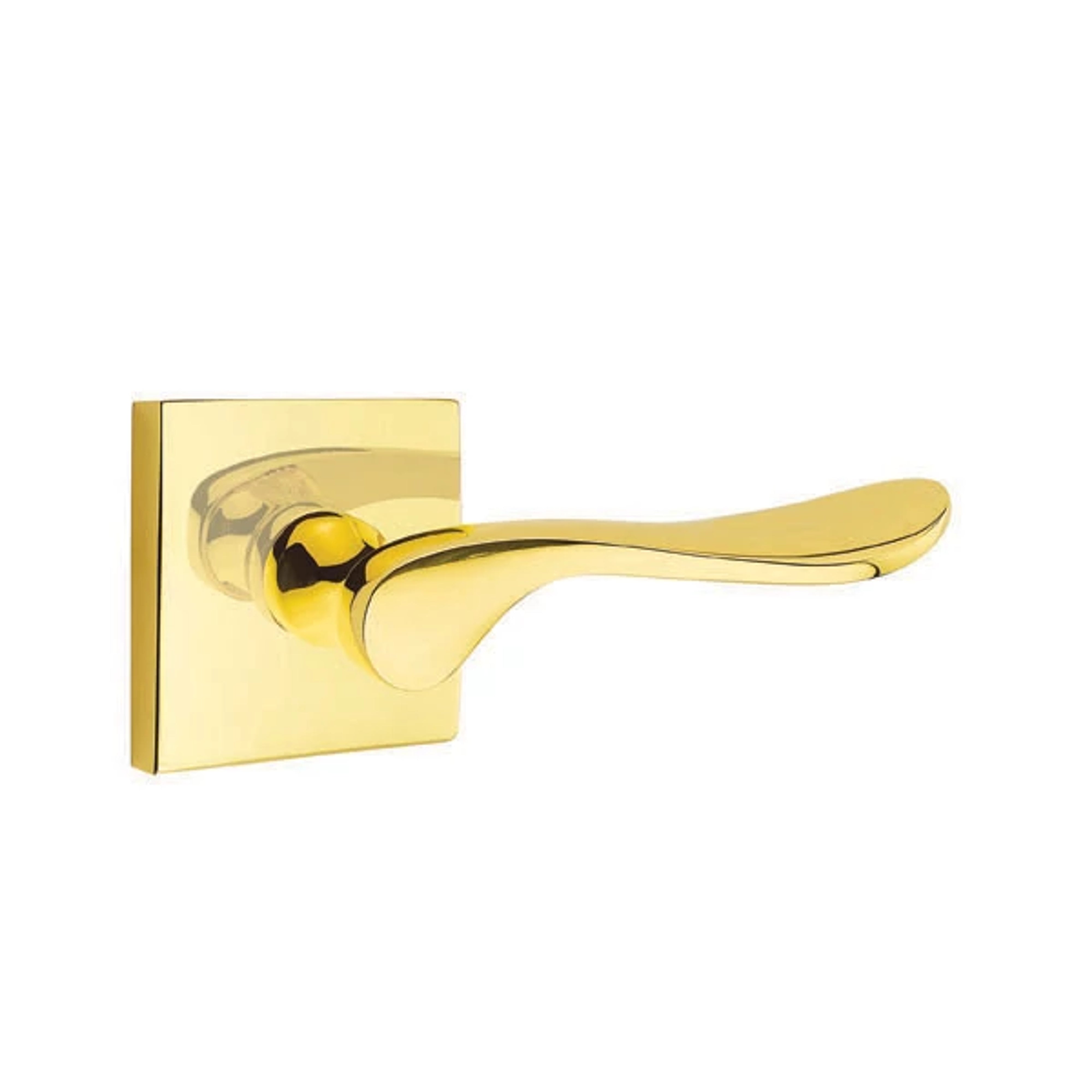 Emtek Concealed Fastener Luzern Lever Set with Square Rosette
