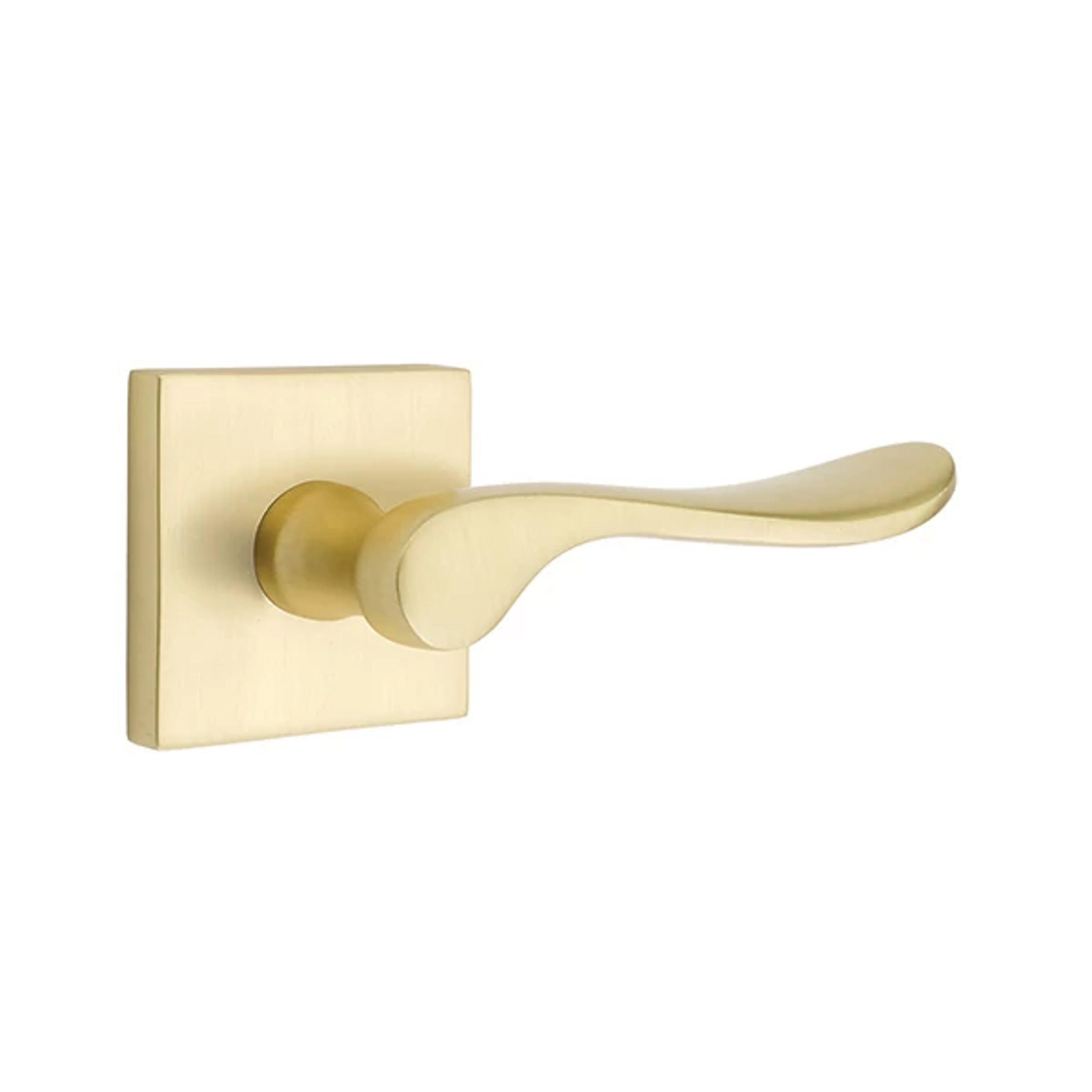 Emtek Concealed Fastener Luzern Lever Set with Square Rosette