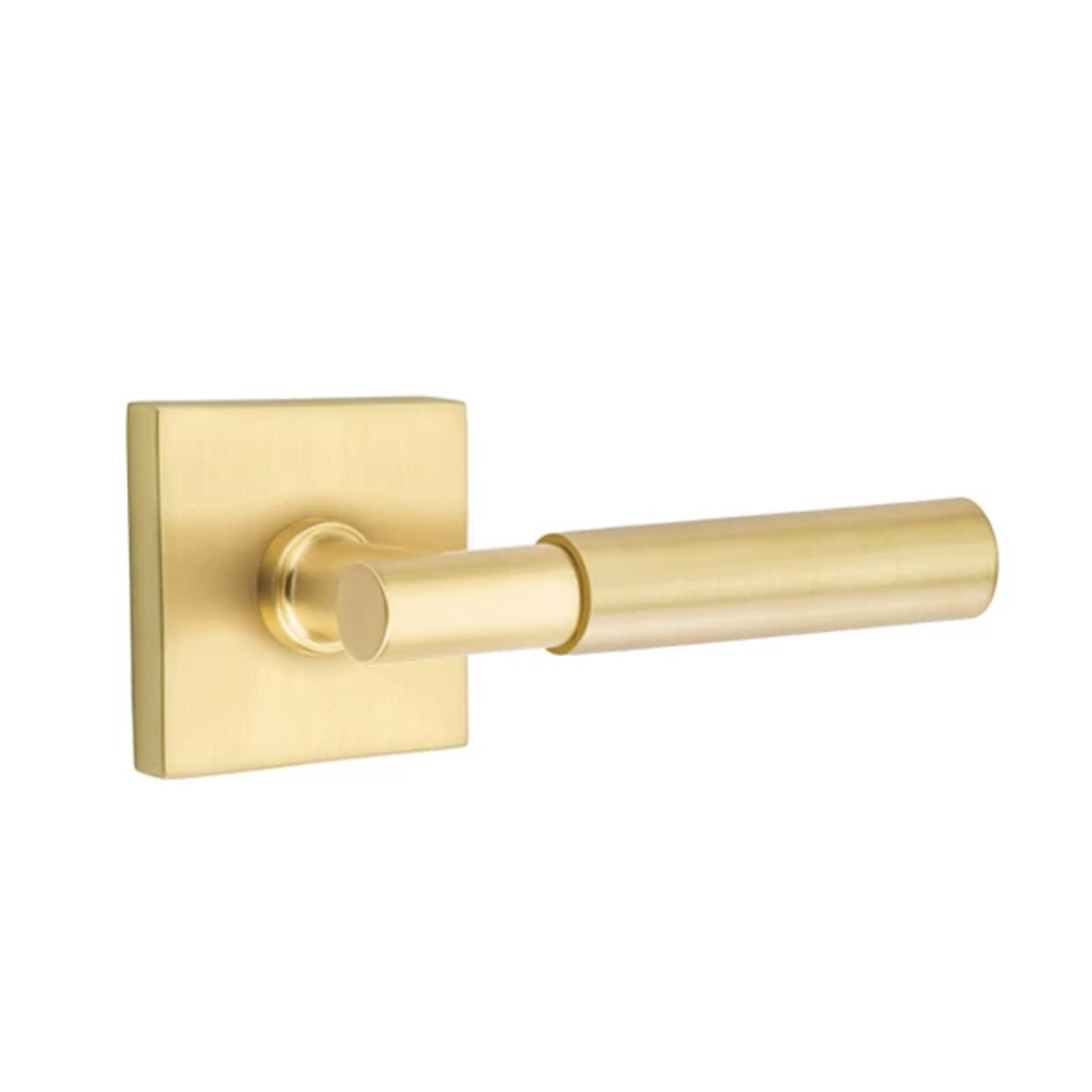 Emtek Concealed Fastener Myles Lever Set with Square Rosette