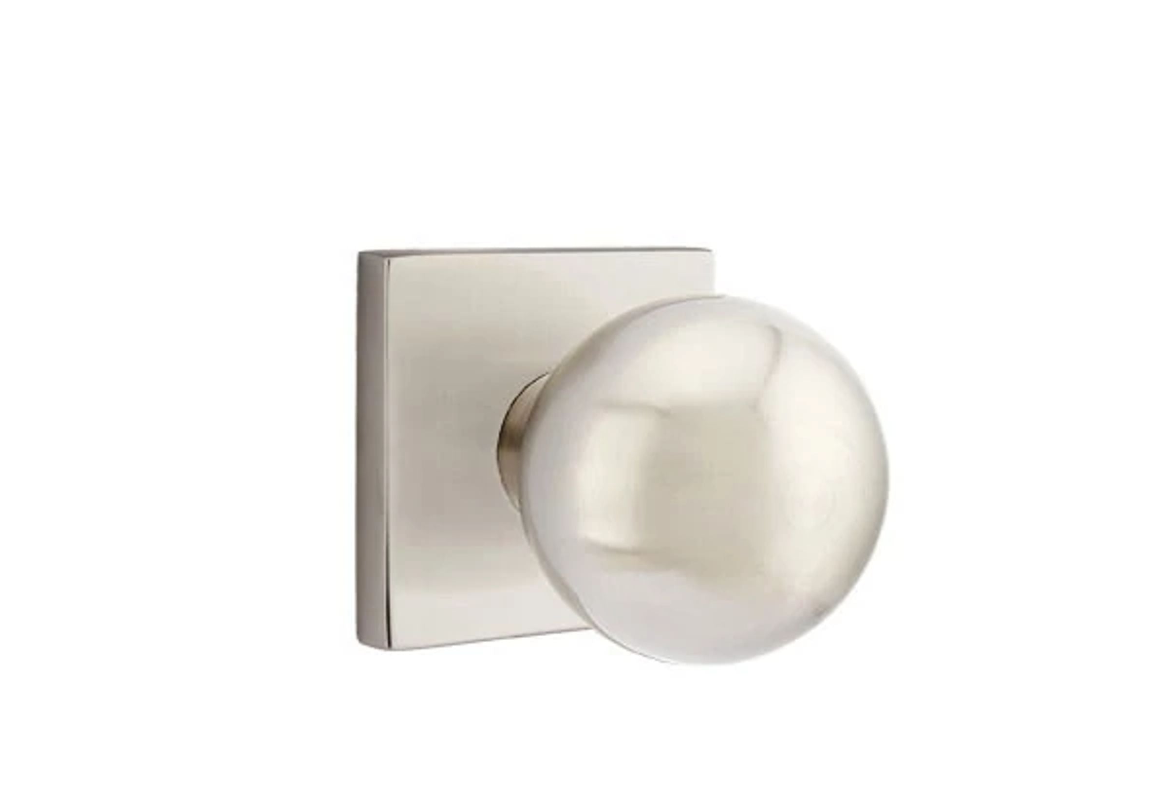 Emtek Orb Knob Set with Square Rosette